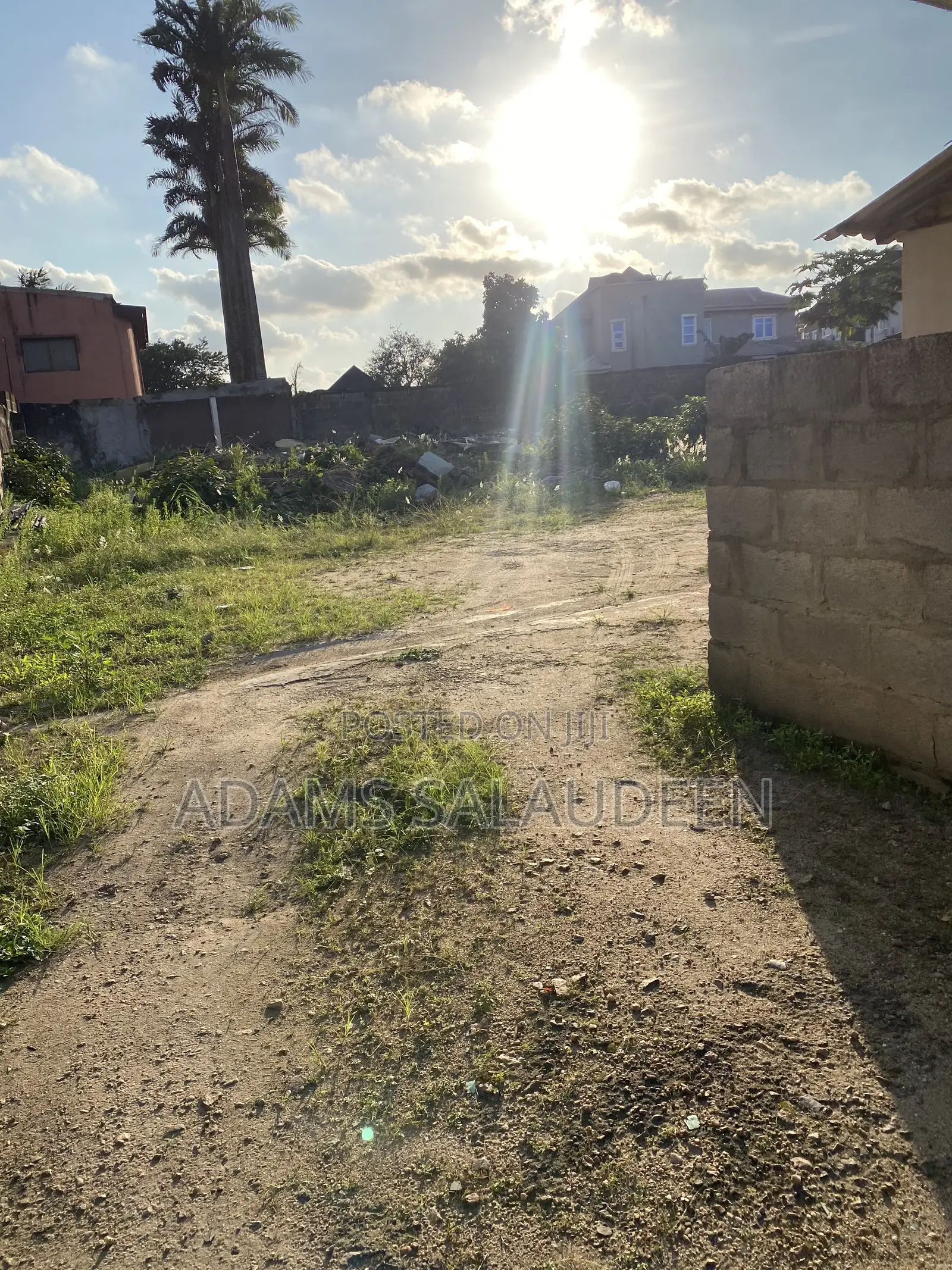 A Full Plot and Half Land Available for Sale in a Very Busy Area in Abule Egba