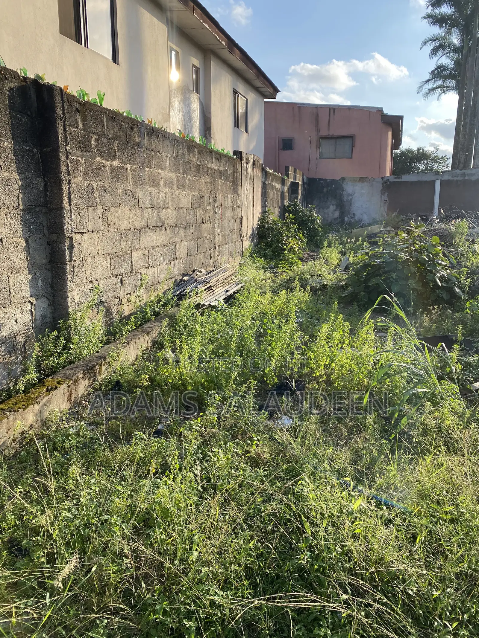 A Full Plot and Half Land Available for Sale in a Very Busy Area in Abule Egba