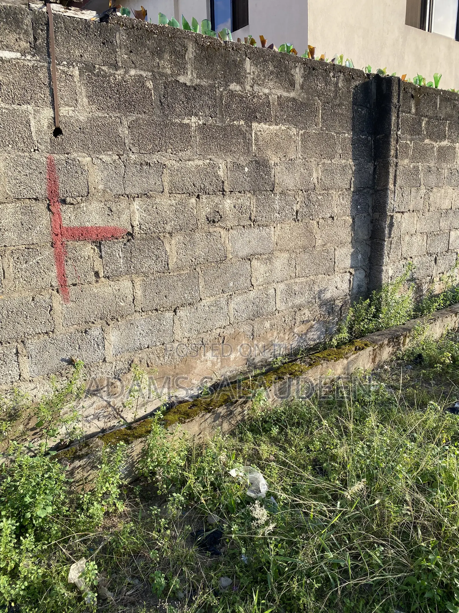 A Full Plot and Half Land Available for Sale in a Very Busy Area in Abule Egba