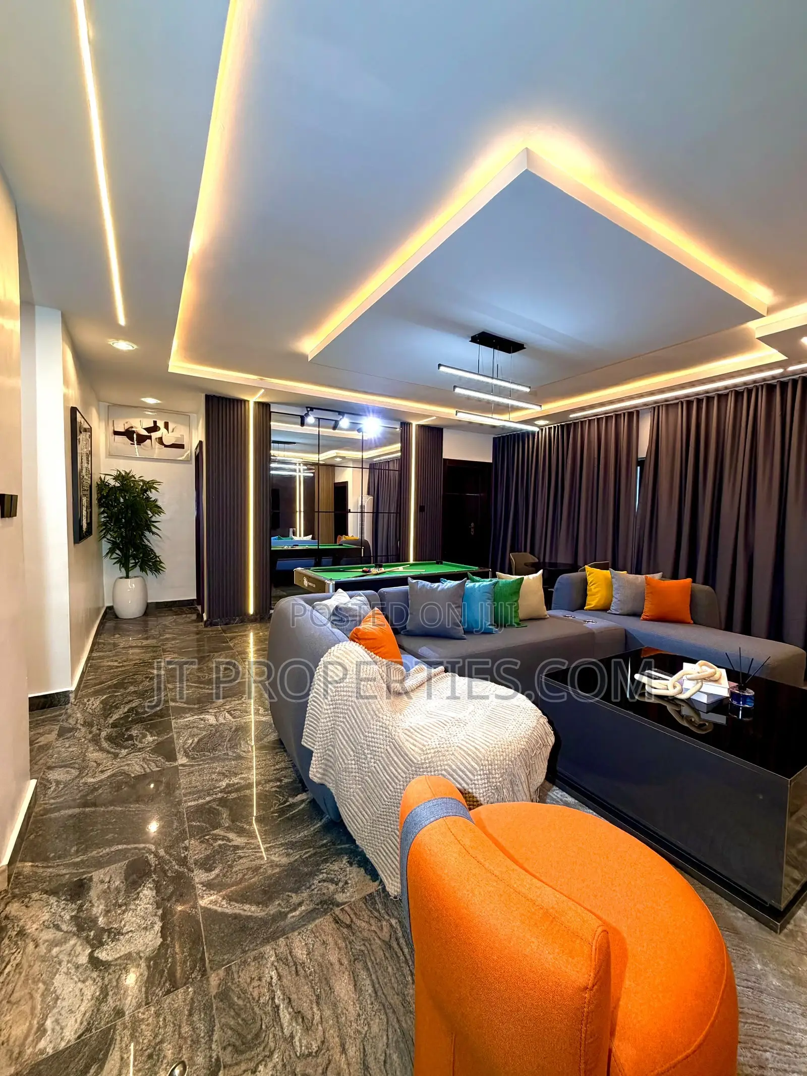 Beautifully Furnished 2 Bedroom Apartment With Snooker in FHA
