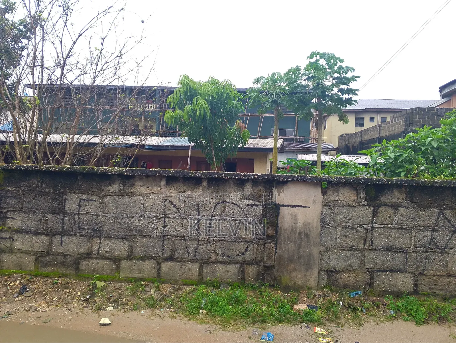 Almost Two Plot of Land and a Small Bungalow Inside in Isiala Ngwa