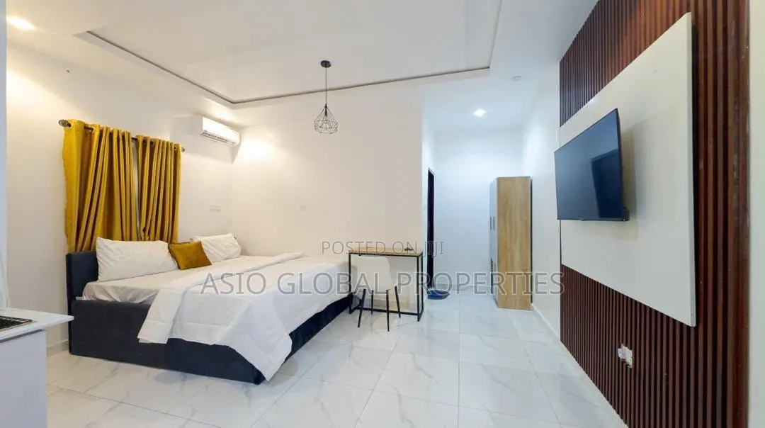 Modern Studio Apartment in Ogunsanya, Surulere in Adeniran Ogunsanya