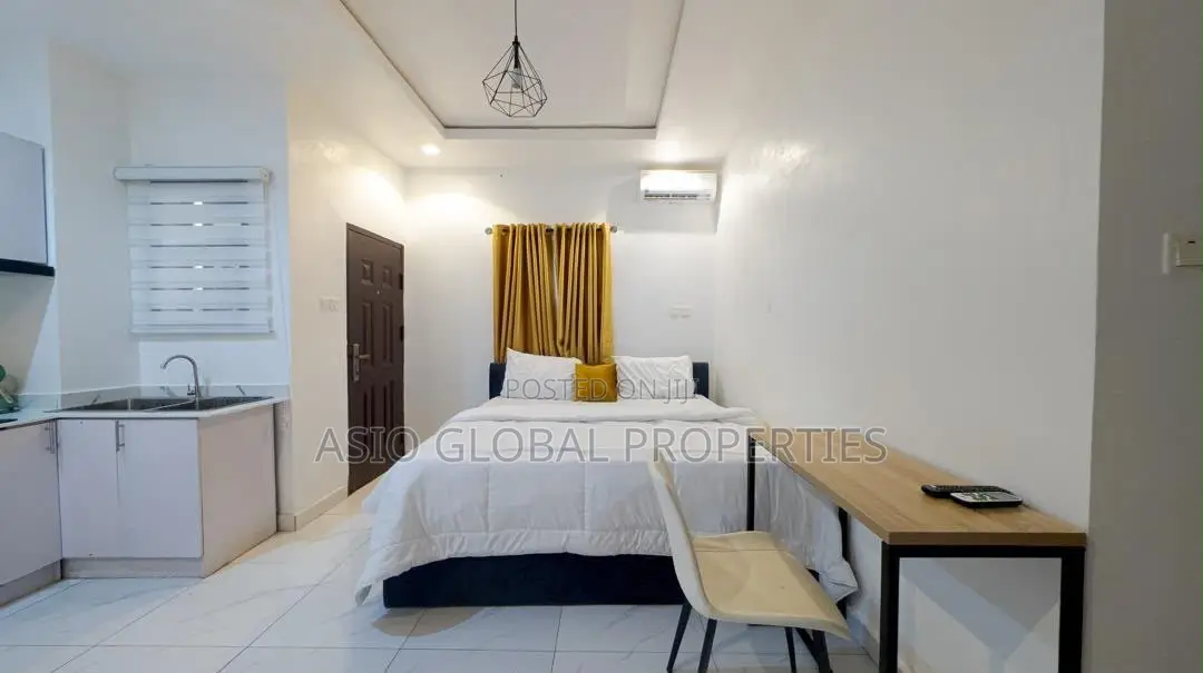 Modern Studio Apartment in Ogunsanya, Surulere in Adeniran Ogunsanya