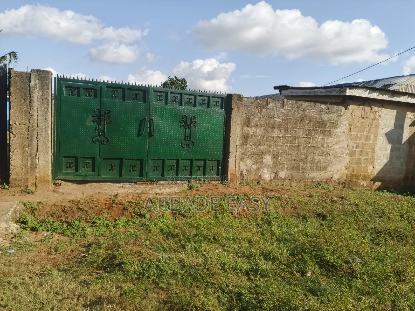 Almost Full Plot of Land With a Demolishable Structure in Ayobo