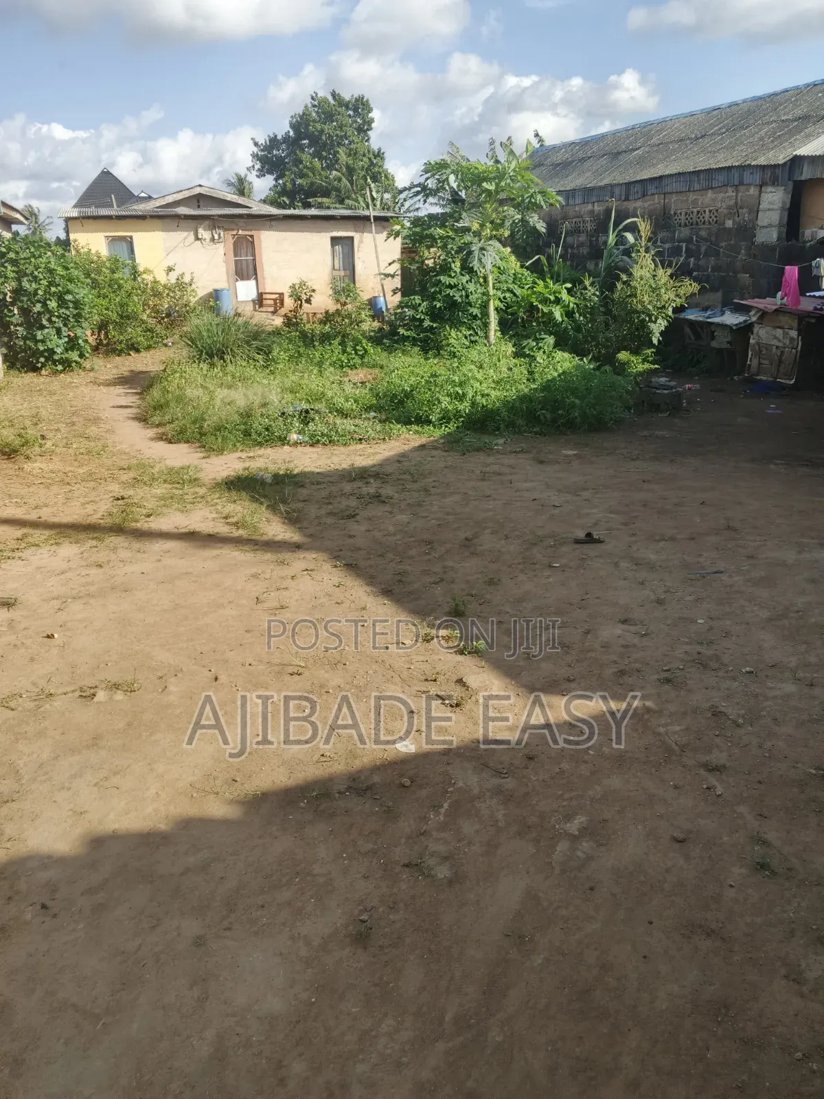 Almost Full Plot of Land With a Demolishable Structure in Ayobo