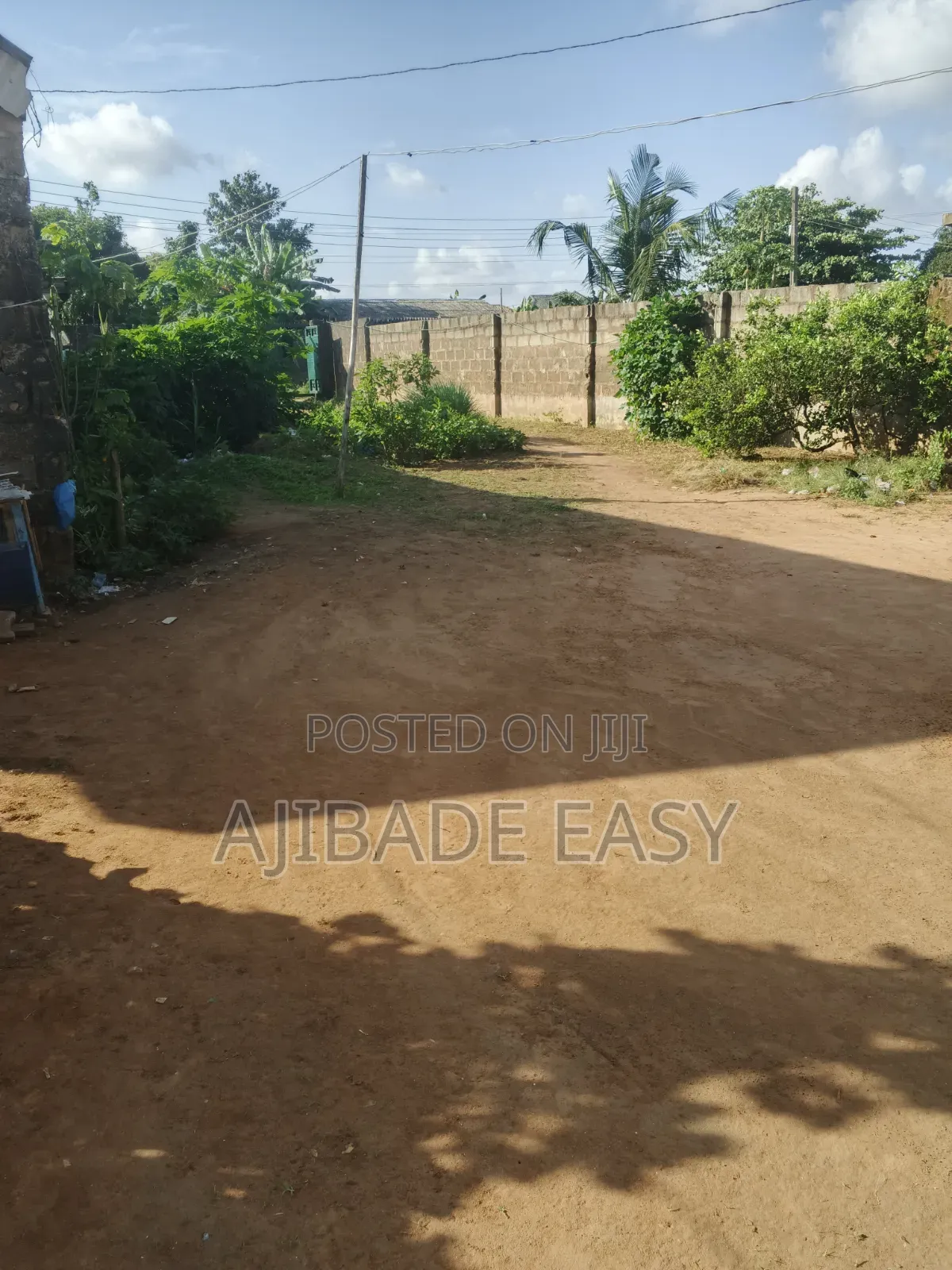 Almost Full Plot of Land With a Demolishable Structure in Ayobo