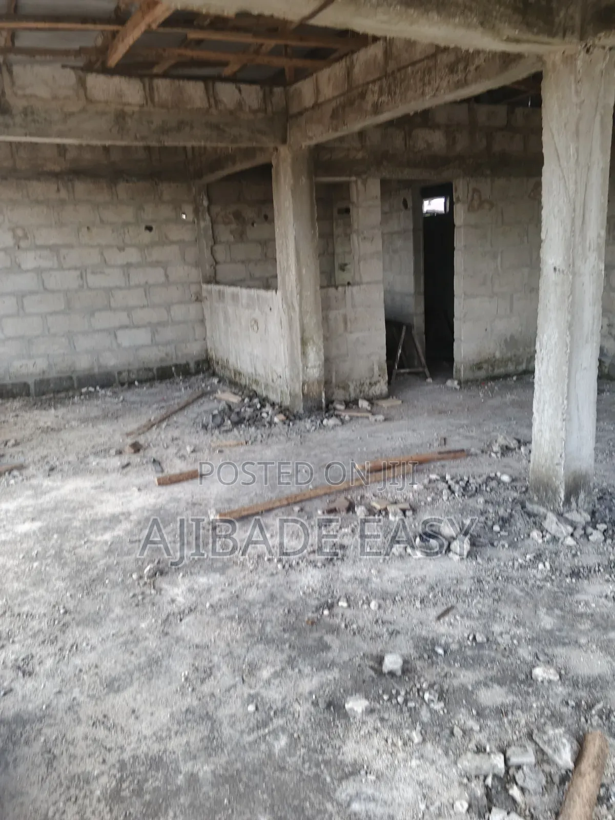 Upstairs Uncompleted Office Space for Sale in Ayobo