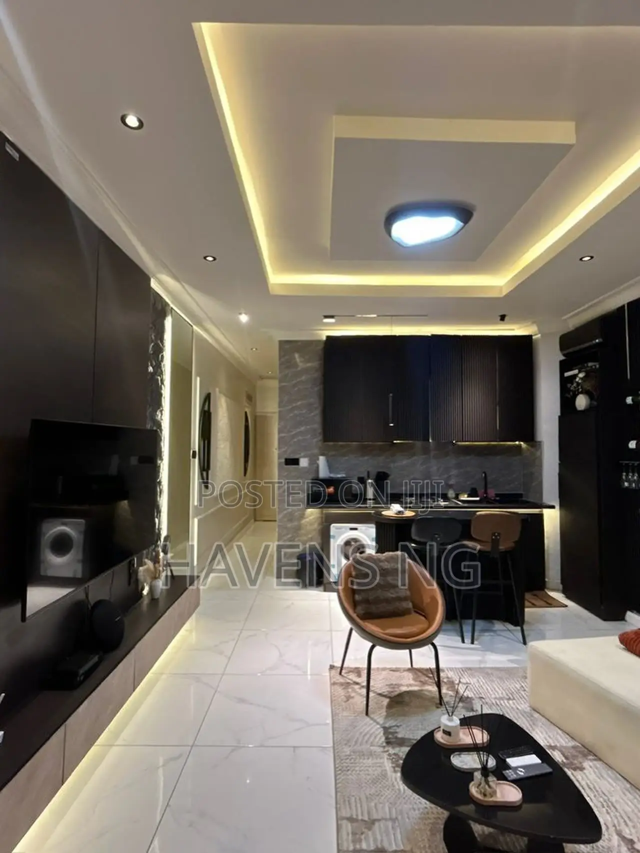 Luxury 1 Bedroom Apartment With Rooftop Lounge in Lekki Phase 1