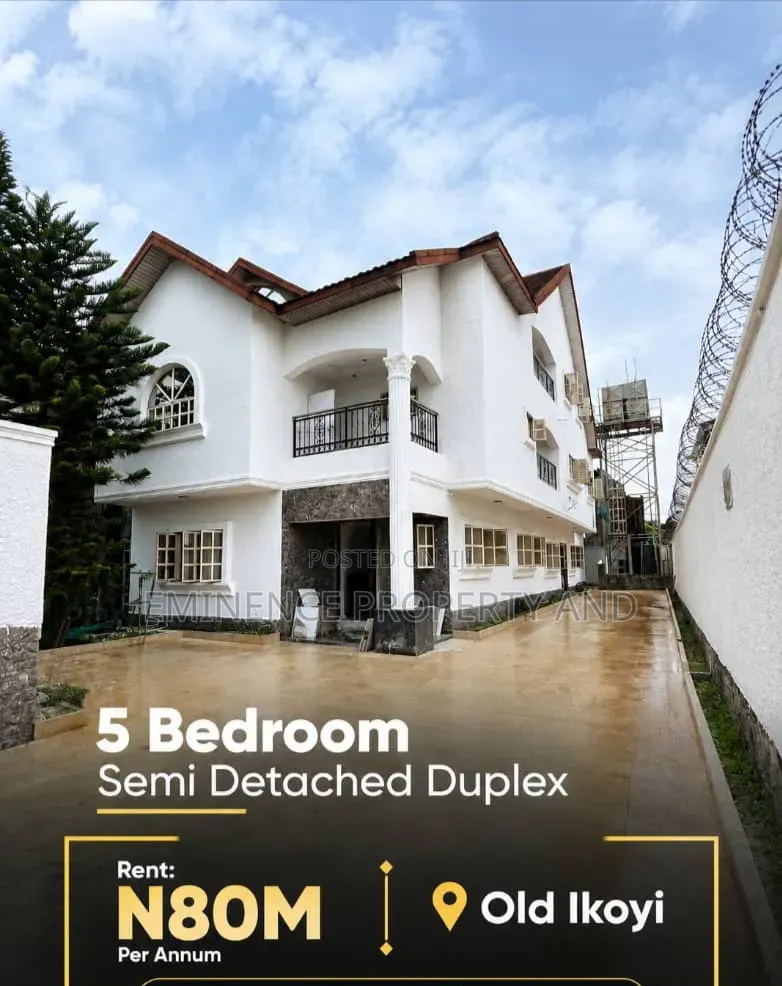 5bdrm Duplex in Old Ikoyi for rent in Old Ikoyi
