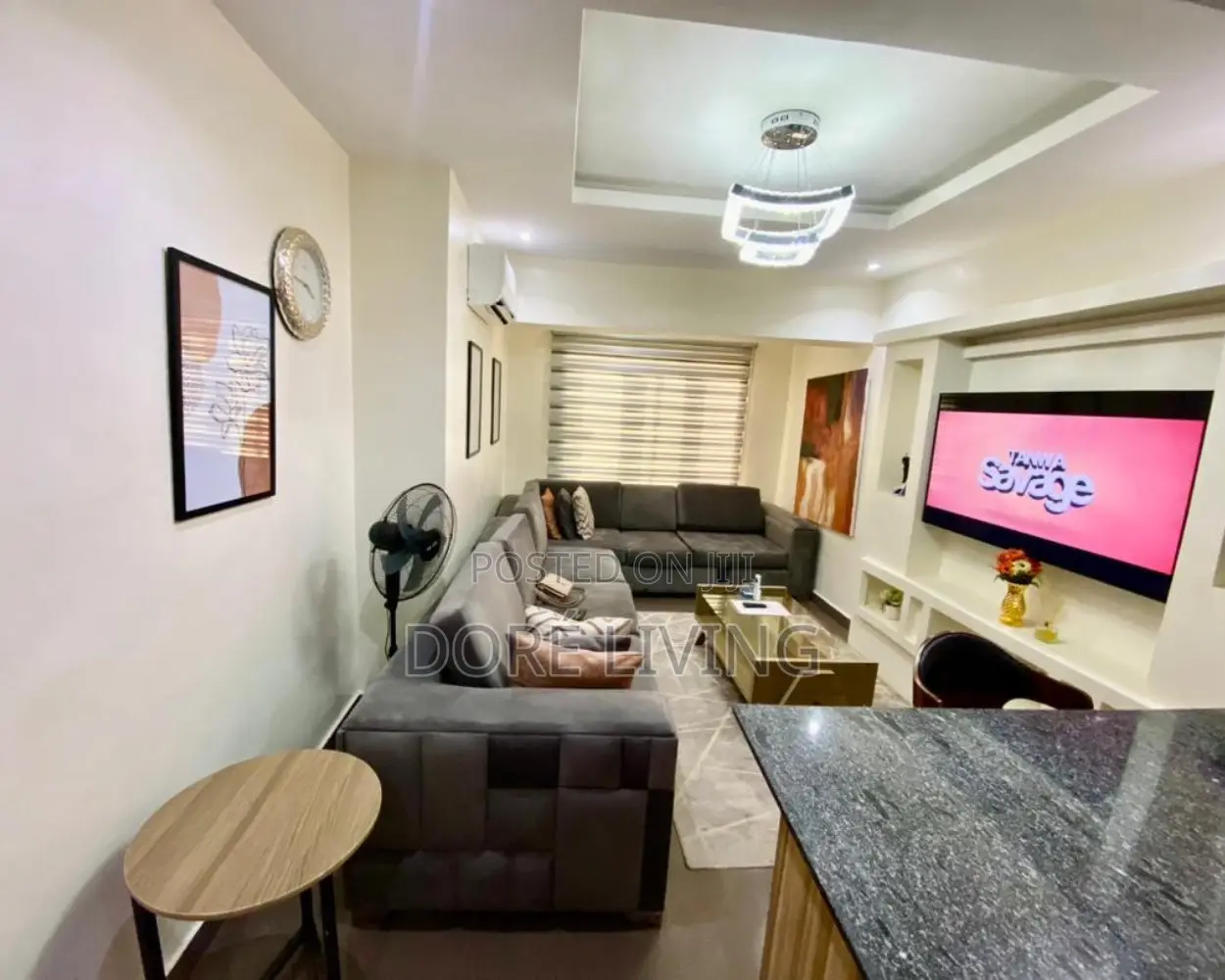 BOOK Beautiful 1-Bed | Elegushi Beach Ikate, Lekki in Ikate