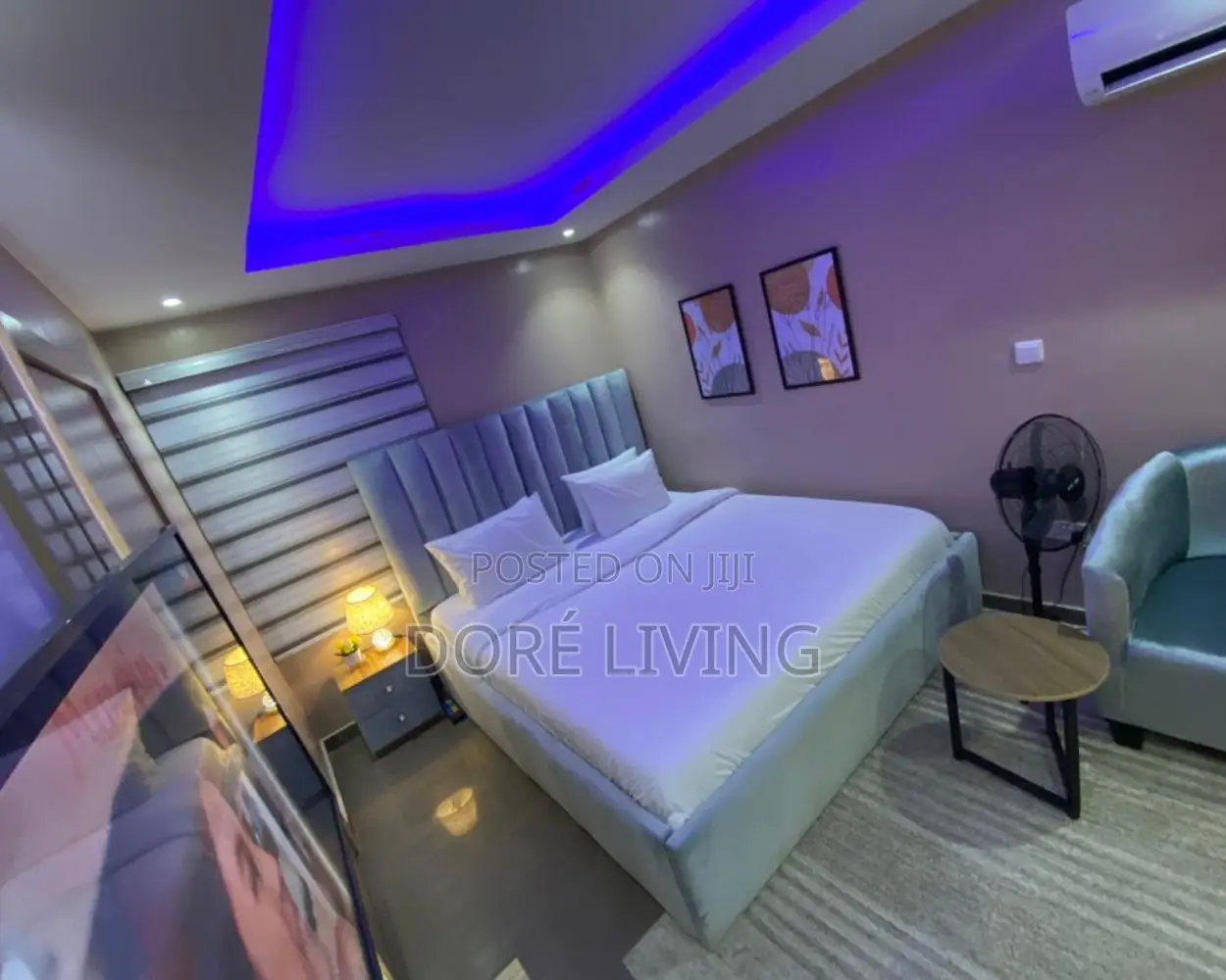 BOOK Beautiful 1-Bed | Elegushi Beach Ikate, Lekki in Ikate