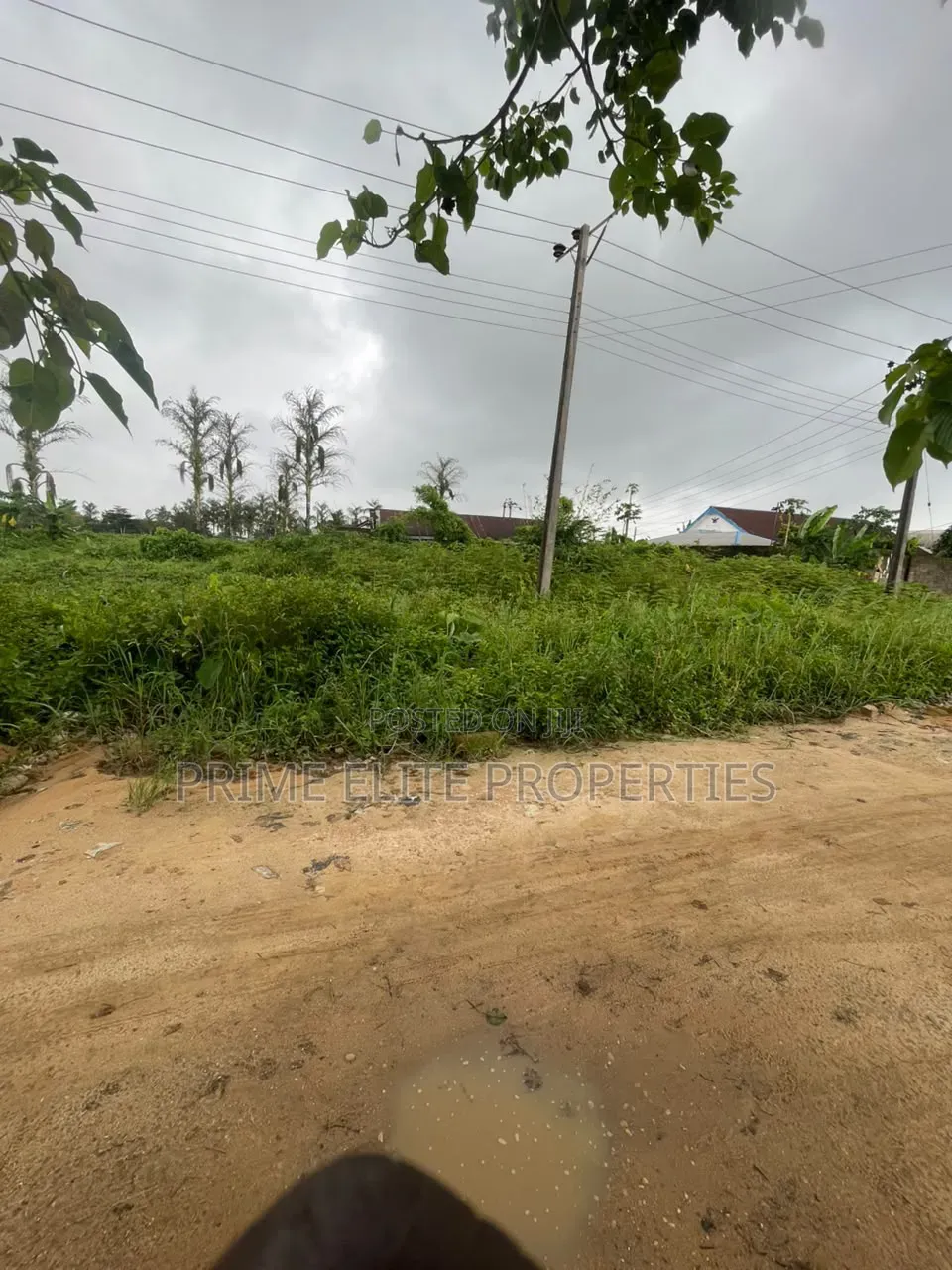 Buy and Build 546SQM Land -High Tension Pole Negotiable for Removal. in Uyo
