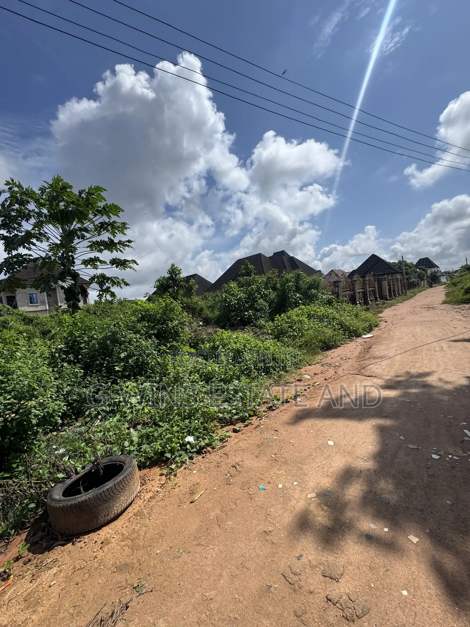 Half Plot of Land 50x100ft for Sale in Benin City