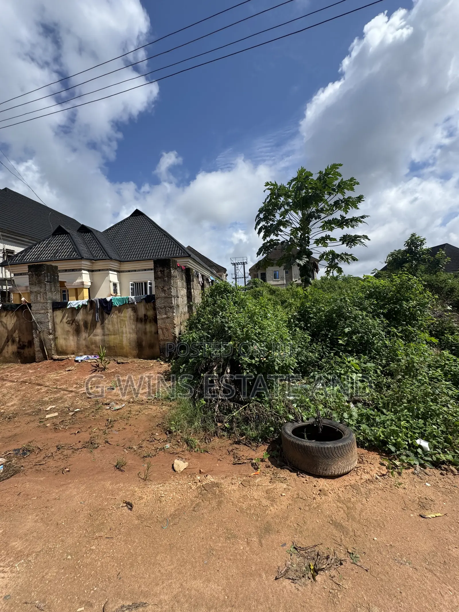 Half Plot of Land 50x100ft for Sale in Benin City