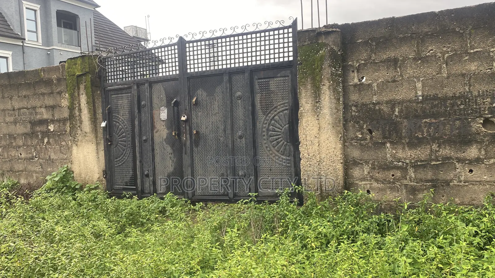 A Fenced and Gated Plot of Land With C/O in Isiu