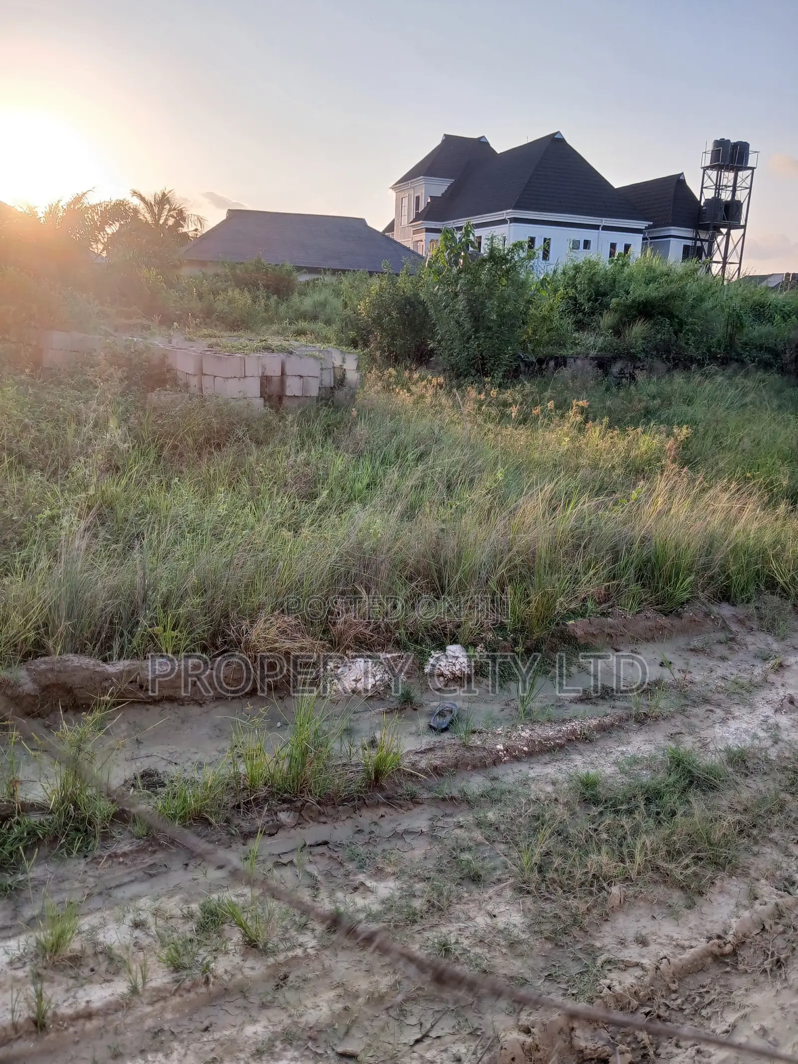 A Full Plot of Land at Olu-Odo (With Raft Foundation) in Ebute