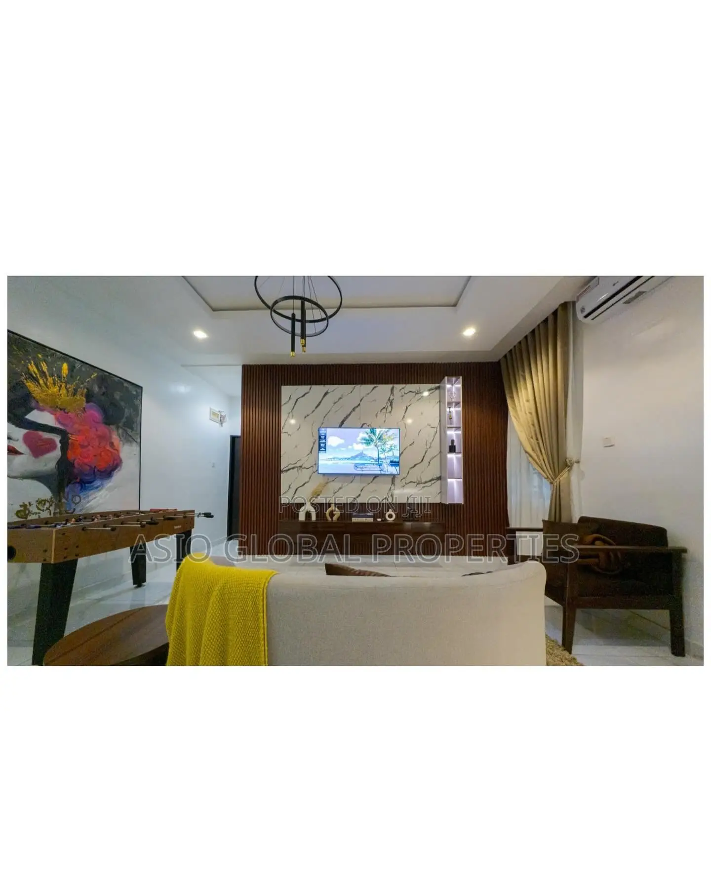 Smart 1-Bed Apartment in Surulere in Adeniran Ogunsanya