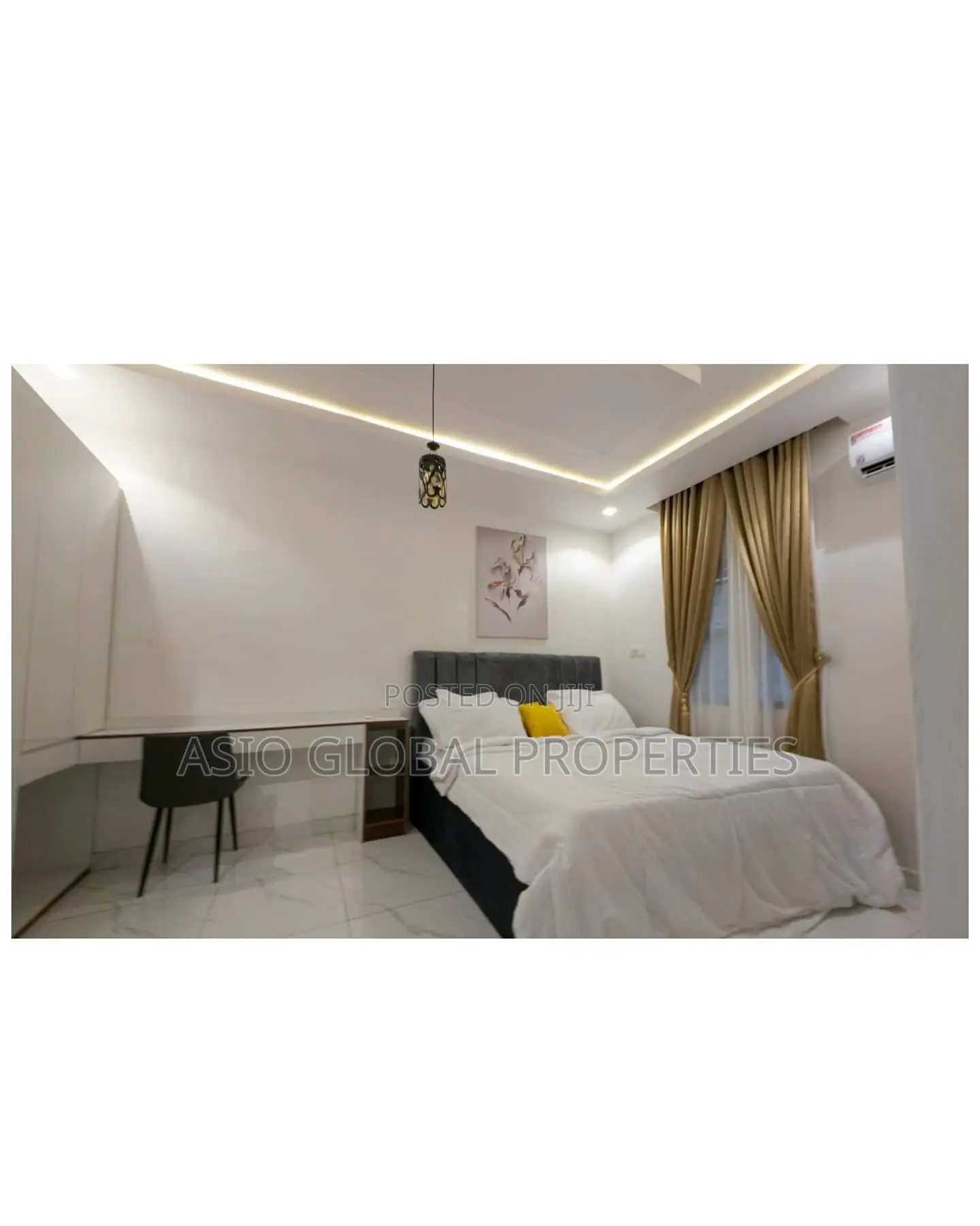 Smart 1-Bed Apartment in Surulere in Adeniran Ogunsanya