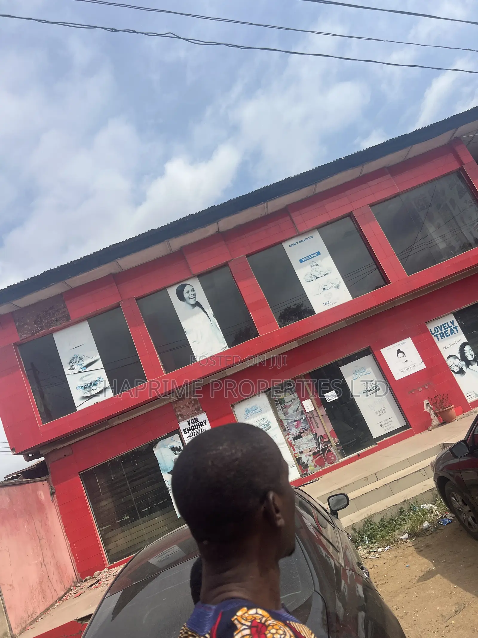 Commercial Building for Rent Along the Road. in Egbeda