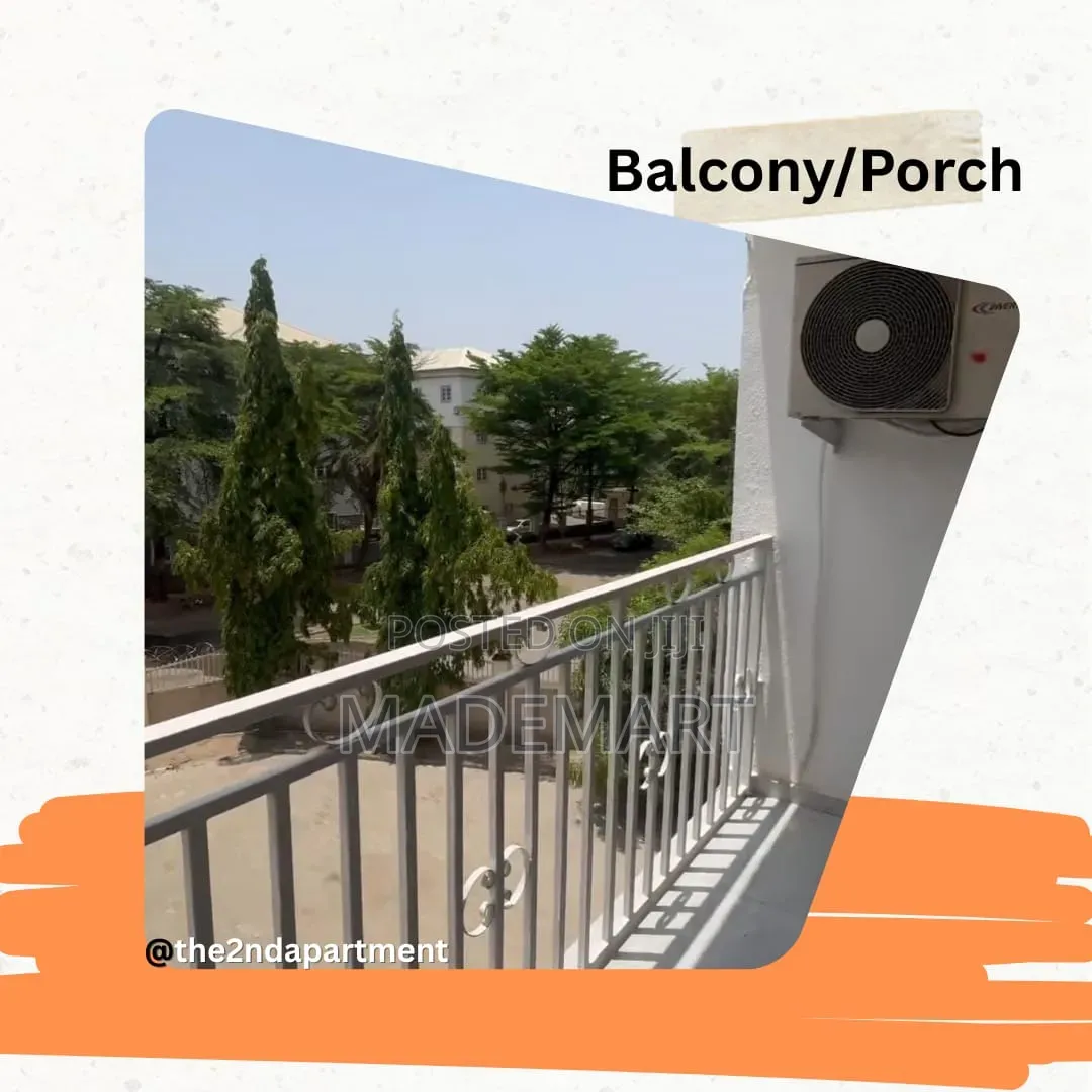 1Bedroom /5mins to Jabi Lake Mall/ Fast Wifi in Ikeja