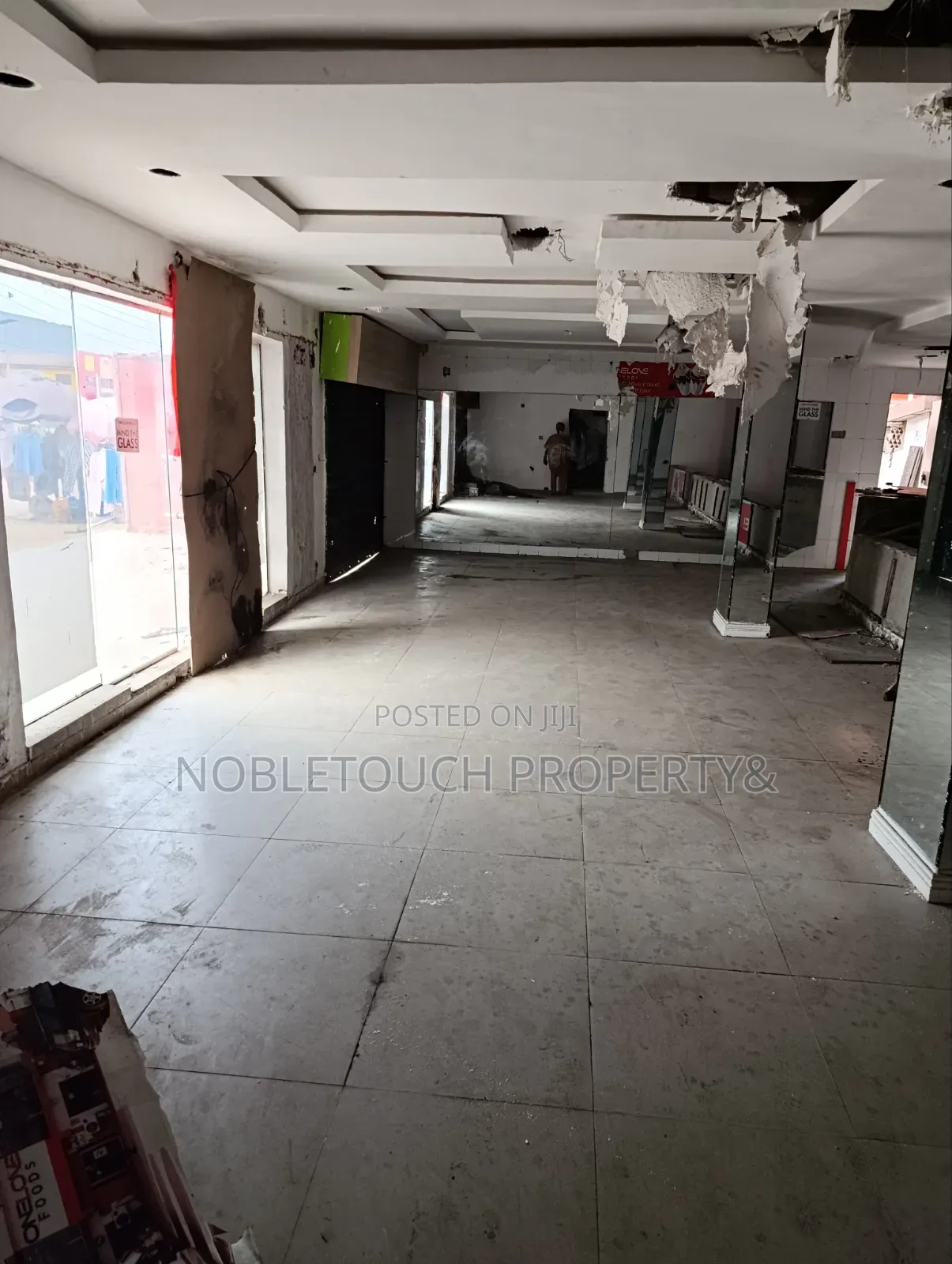 Commercial Building Along Egbeda Idimu Road in Egbeda