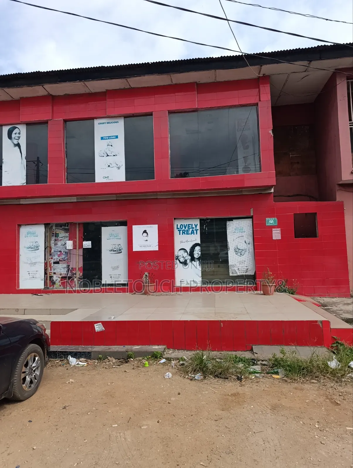 Commercial Building Along Egbeda Idimu Road in Egbeda