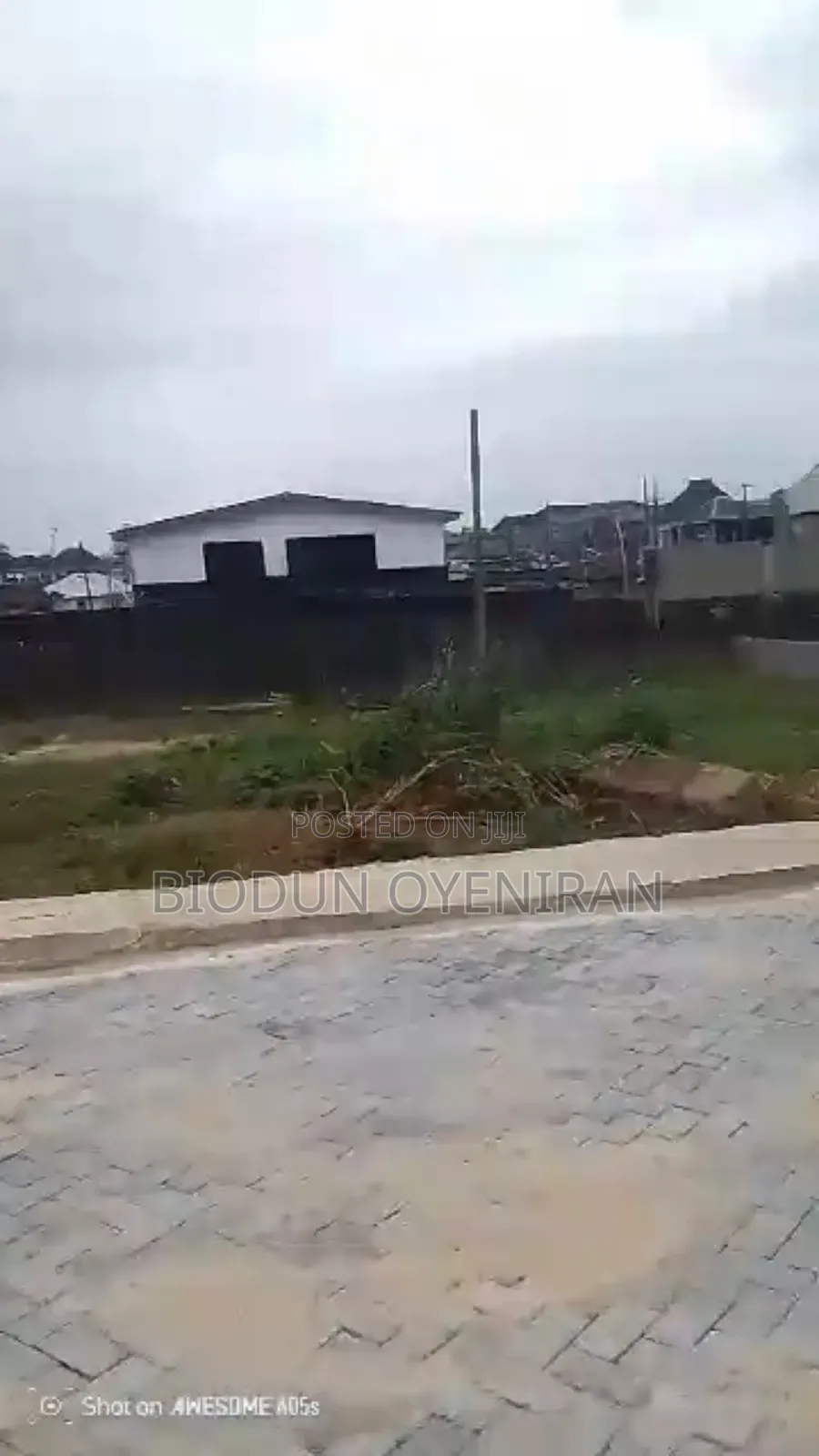 Half Plot at an Estate in Shasha in Shasha