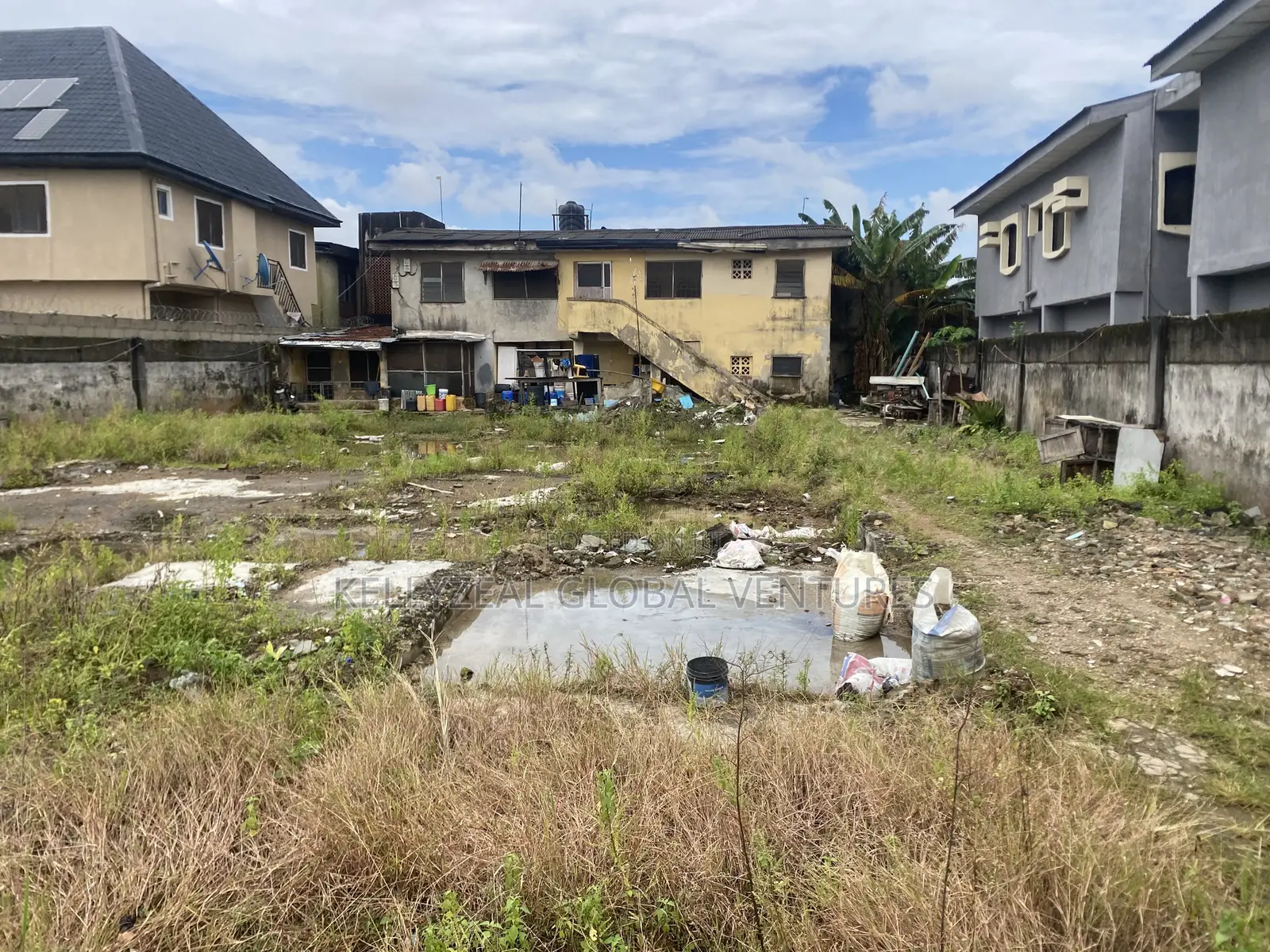 Full Plot of Land for Sale at Back of Century Ago. Okota in Ago Palace