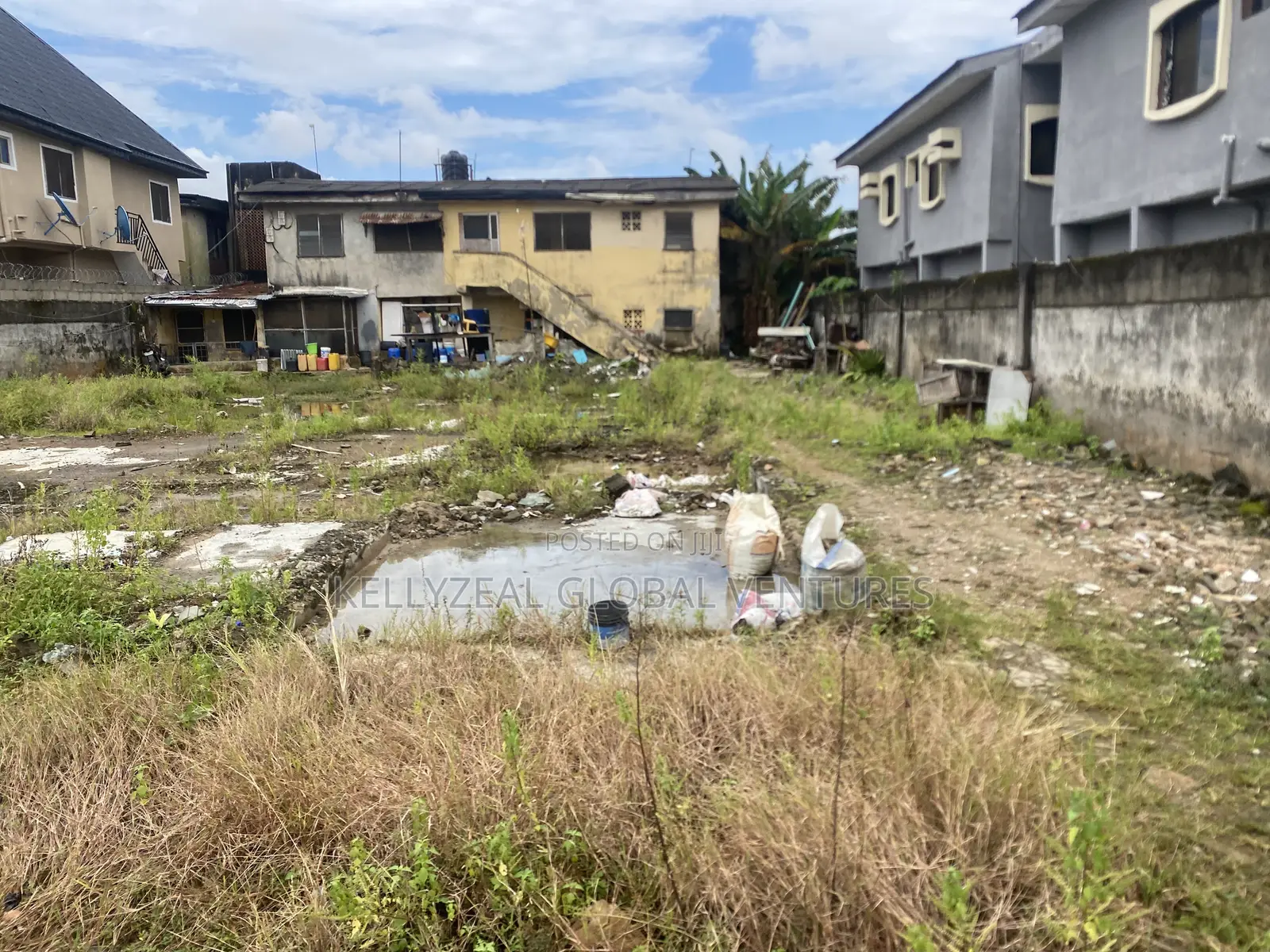 Full Plot of Land for Sale at Back of Century Ago. Okota in Ago Palace