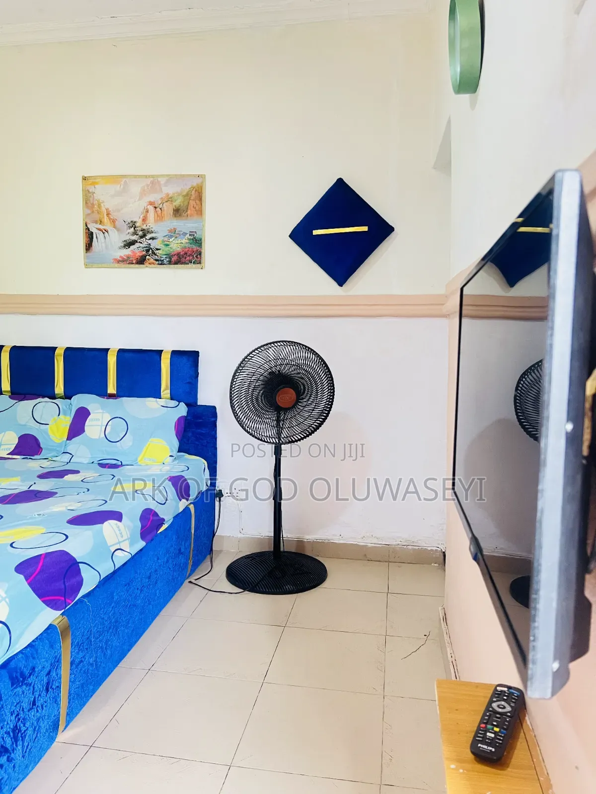 Service Apartment With 24-Hour Solar Light in Igbogbo