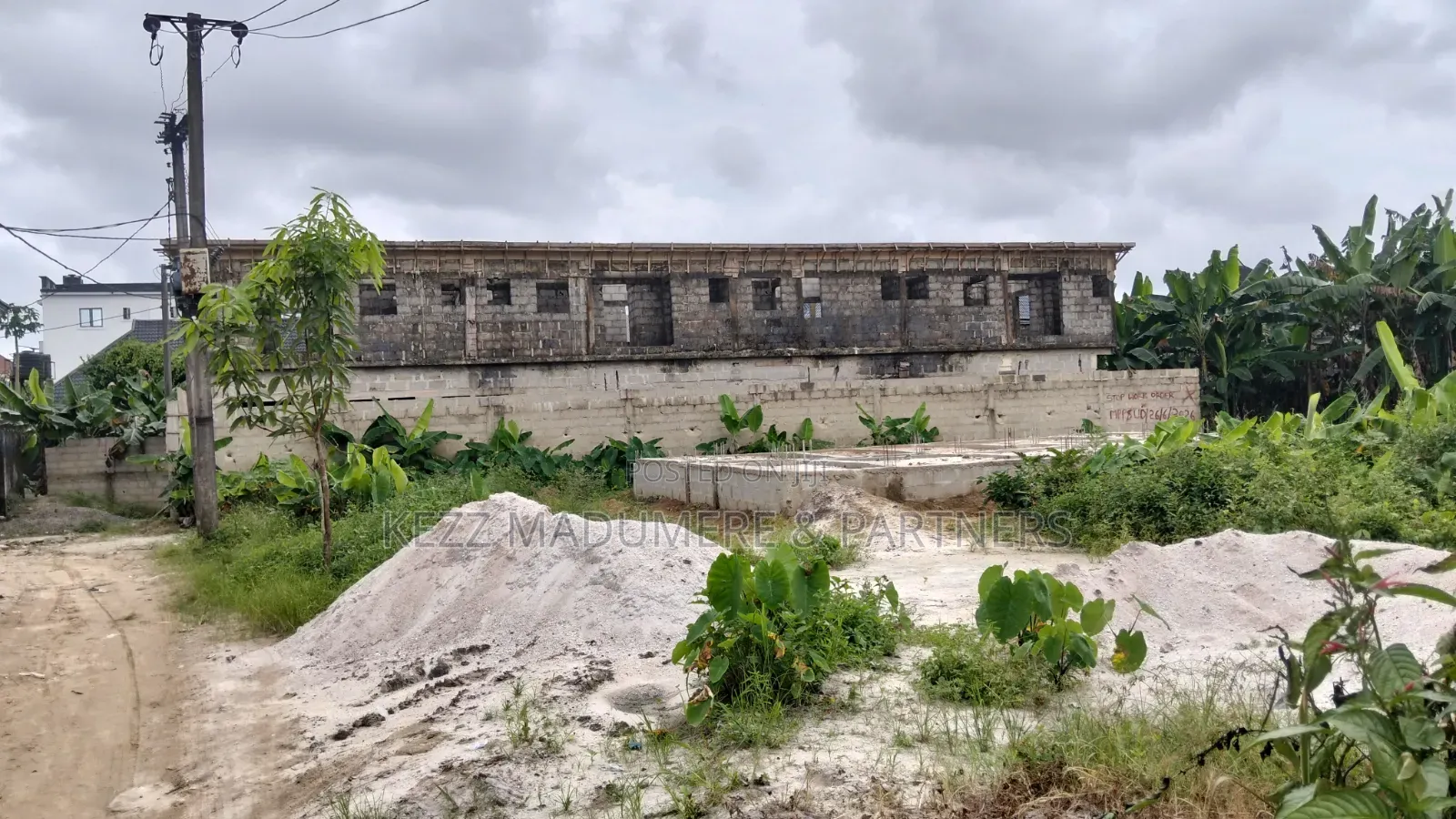 For Sale : Partially Fenced 2 Plots Off g.u.aker Eliozu , Ph in Port-Harcourt