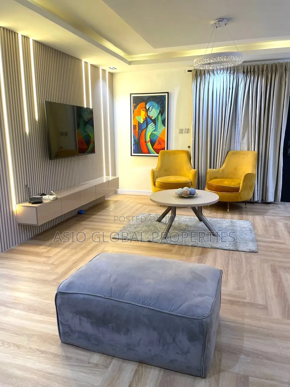 3-Bedroom Fully Equipped Apartment in Allen Ikeja. in Allen Avenue