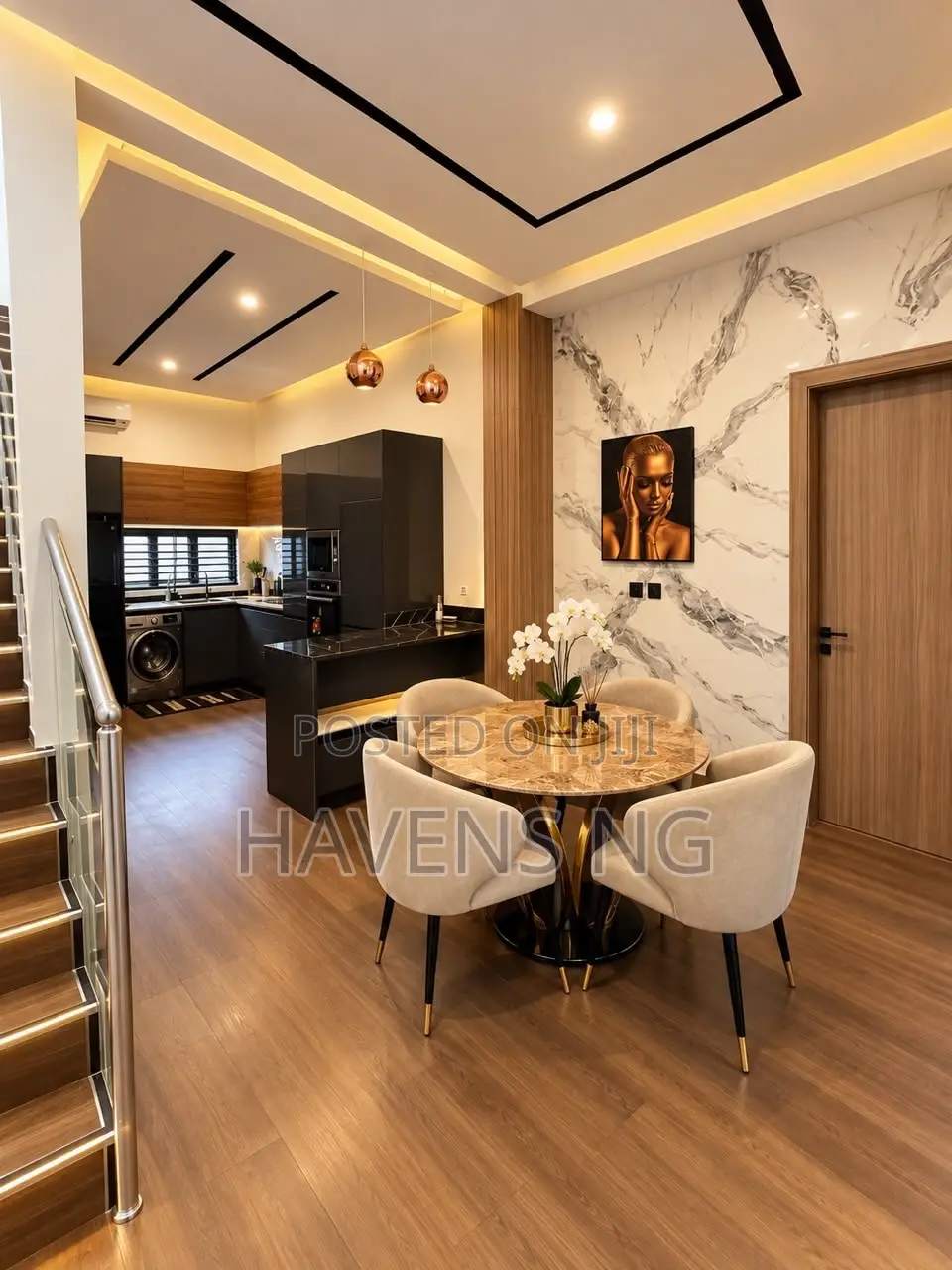 Tastefully Furnished 4-Bedroom Terrace Townhouse in Ikate