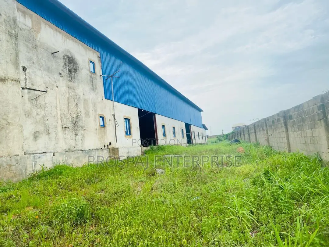 Industrial Warehouse & 1-Acre Property in Obafemi-Owode