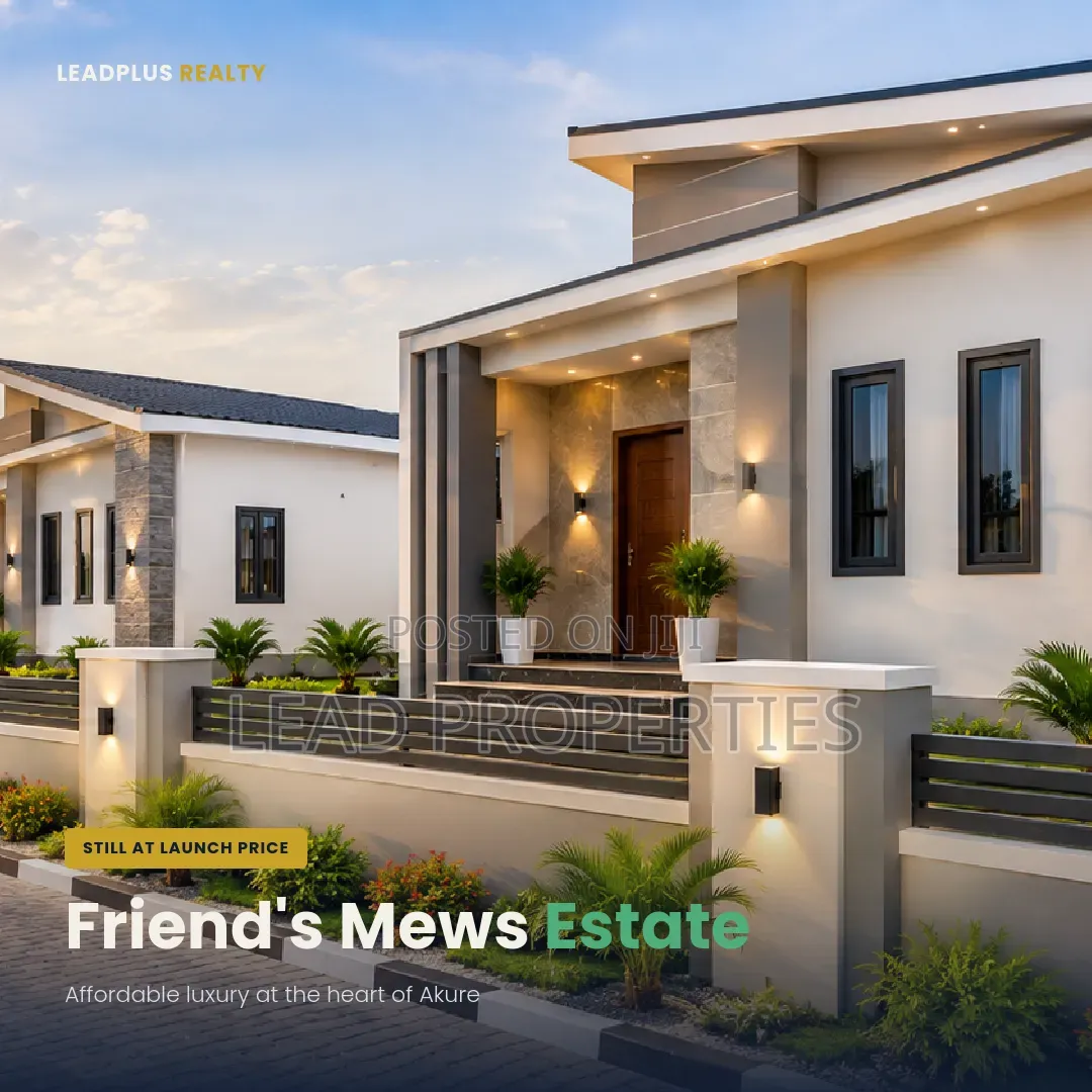 Furnished 3bdrm Bungalow in Friend'S Mews Estate for sale in Akure