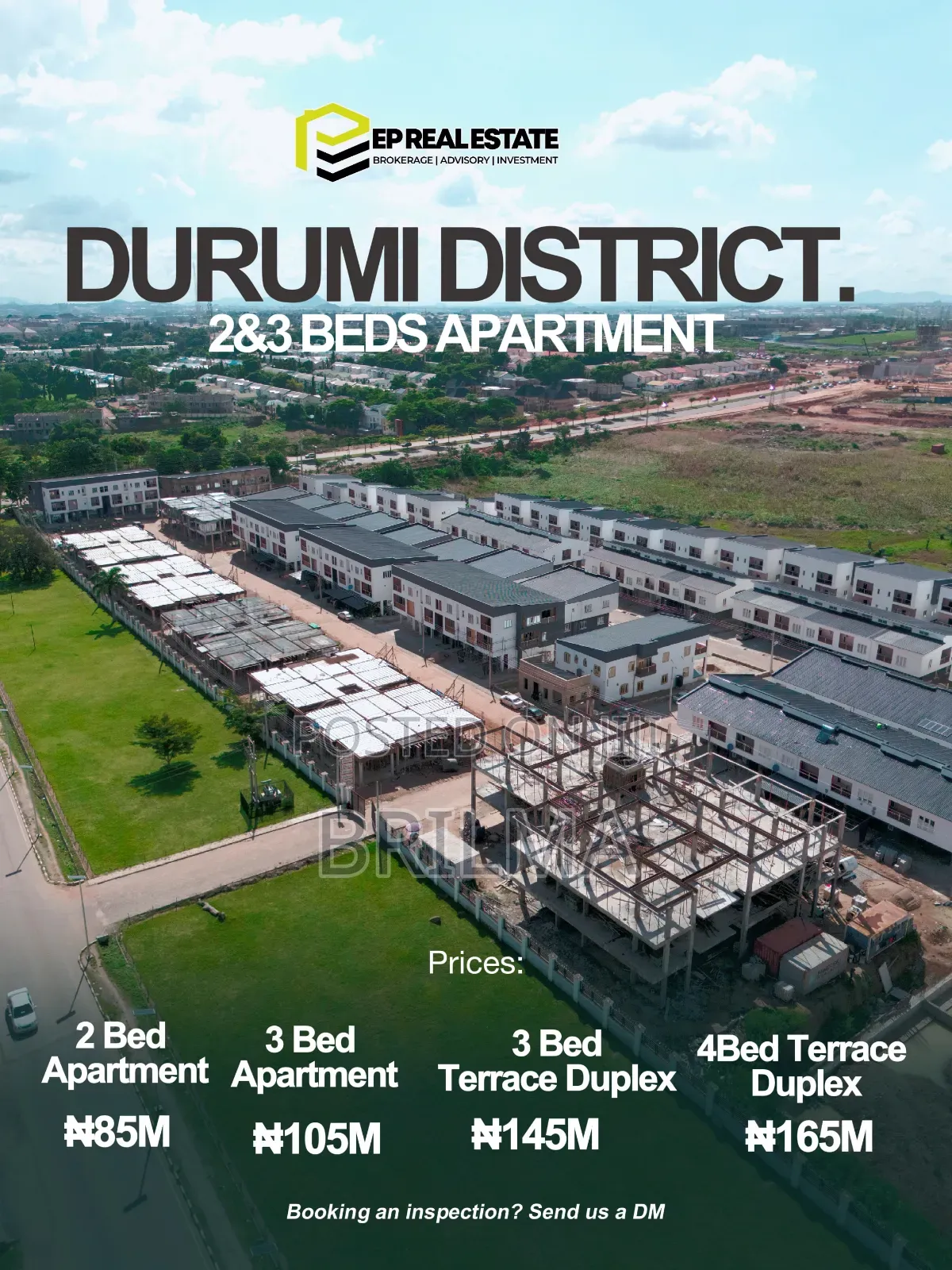 3bdrm Duplex in Durumi for sale in Durumi