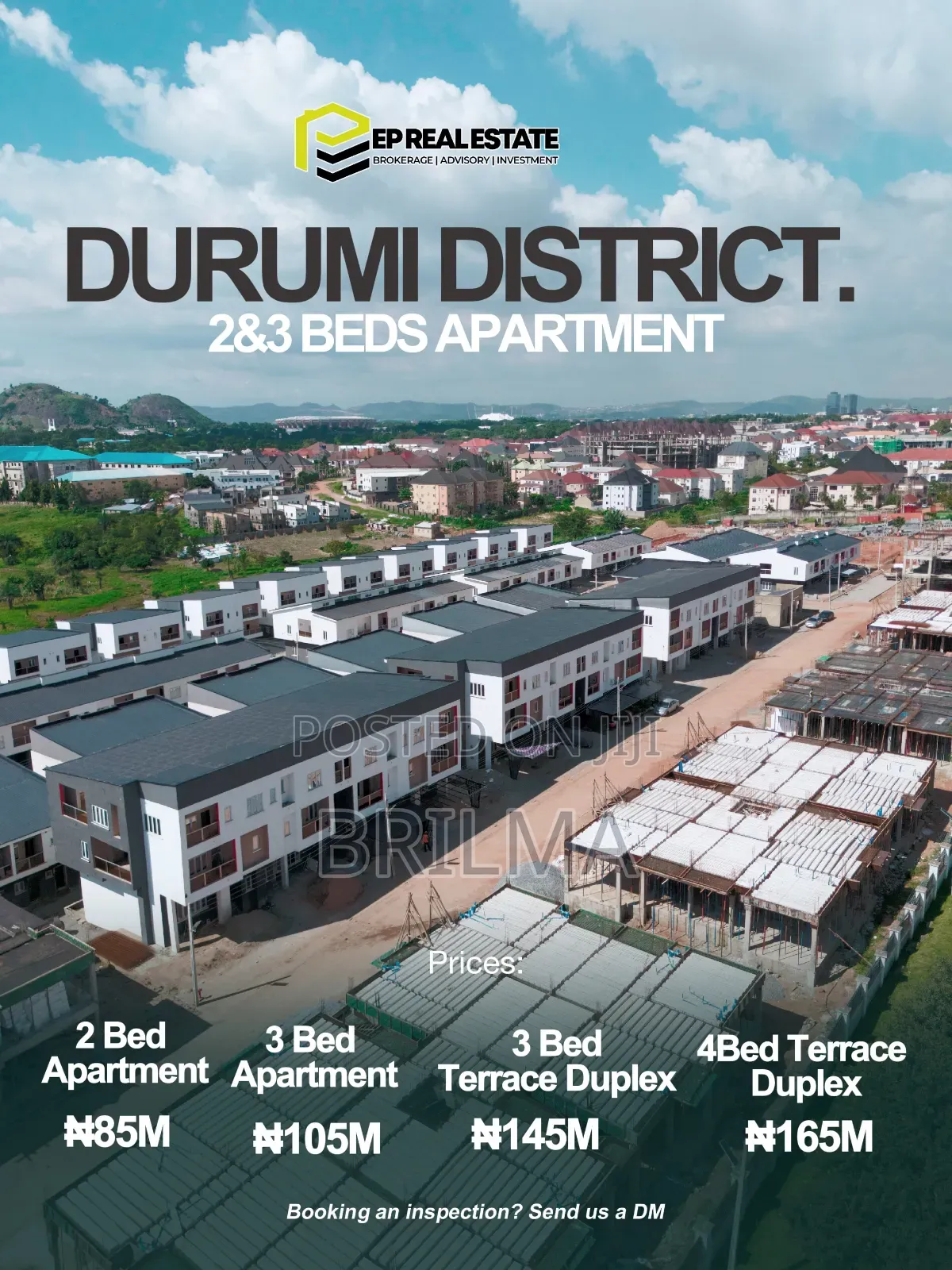 3bdrm Duplex in Durumi for sale in Durumi