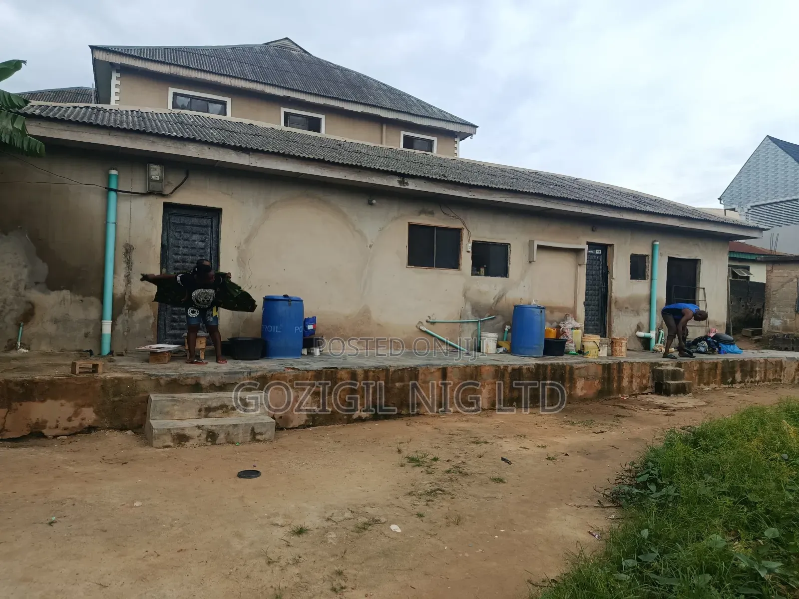Full Plot of Land With 2 Nos Mini Flats in an Estate in GRA Phase 2 Shangisha