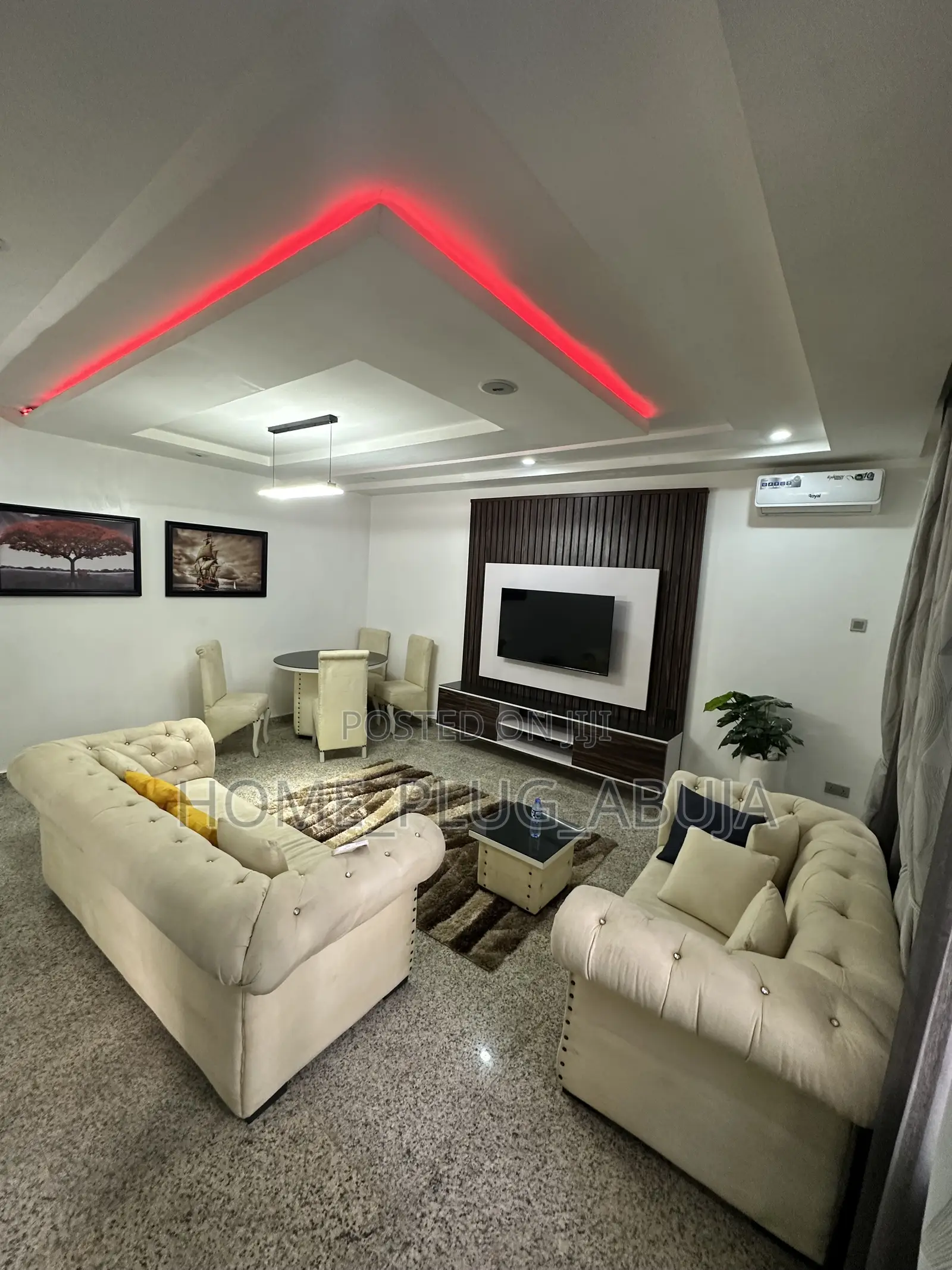 Furnished 2bdrm Block of Flats in Bookham Garden for rent in Katampe Extension