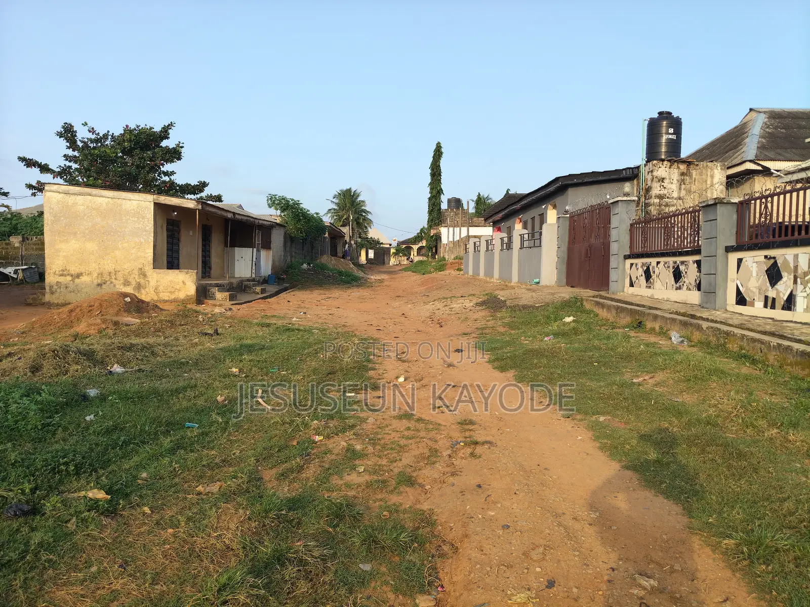 Small Plot of Land With 1 Bedroom Foundation in Ikorodu Garage