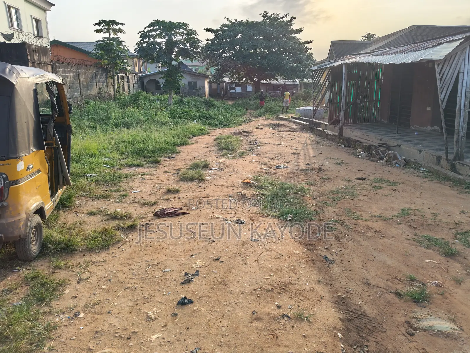 Small Plot of Land With 1 Bedroom Foundation in Ikorodu Garage