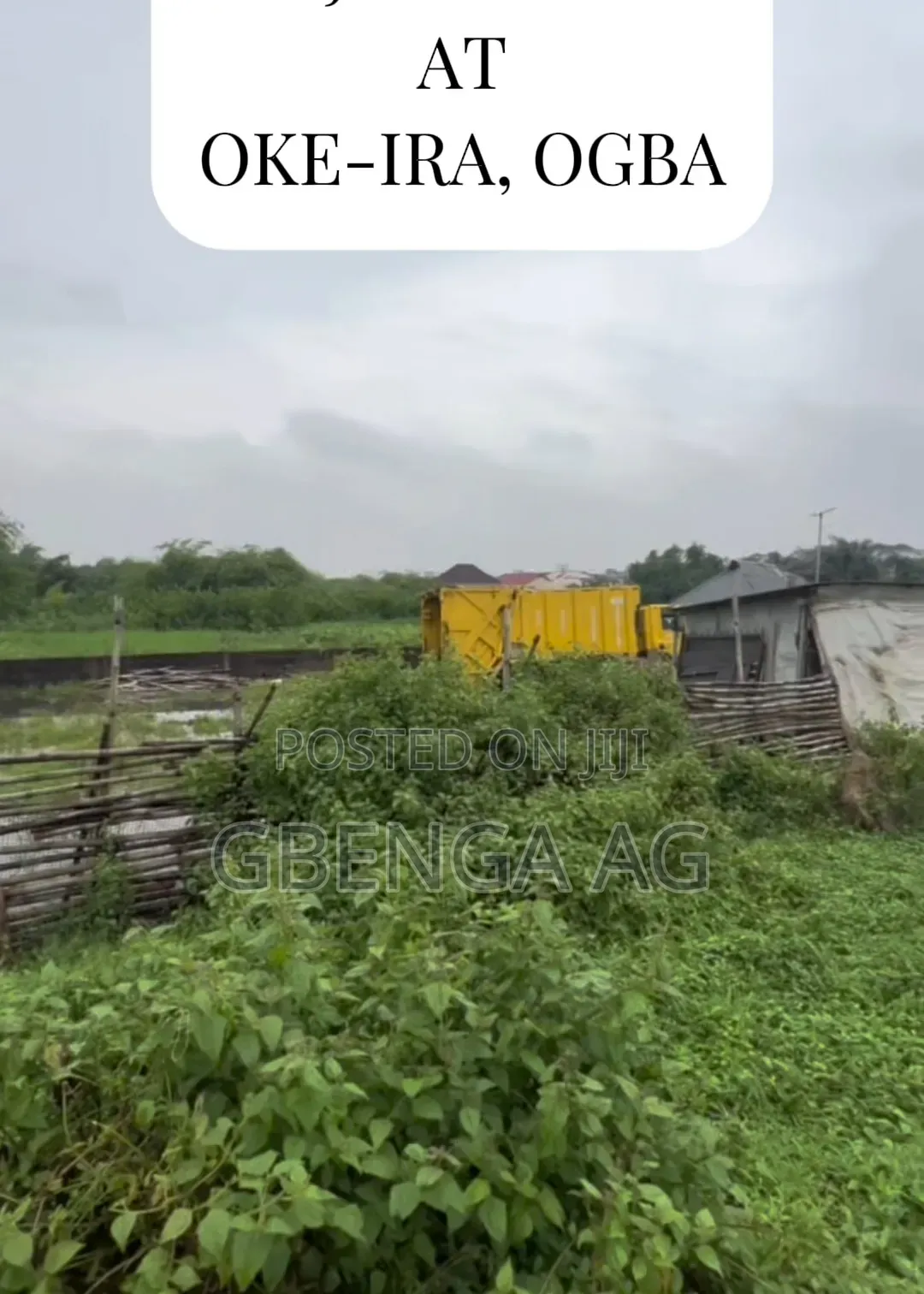 4 Acres of Land for Sale/Jv at Ogba Ikeja Lagos in Oke-Ira / Ogba