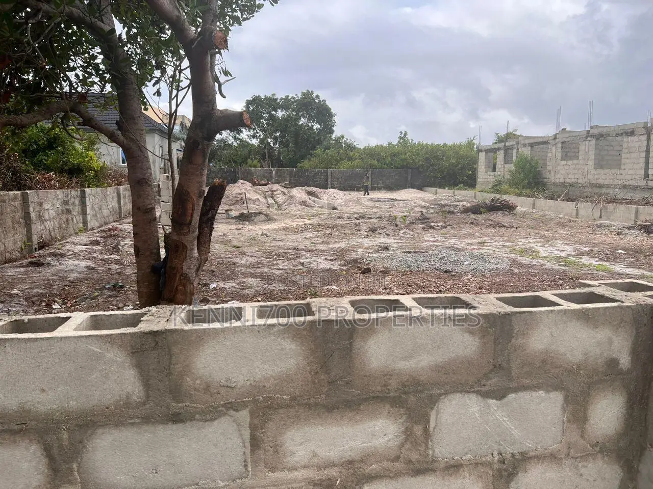 Dry Fenced Full Plot of Land in Okun Ajah in Ogombo