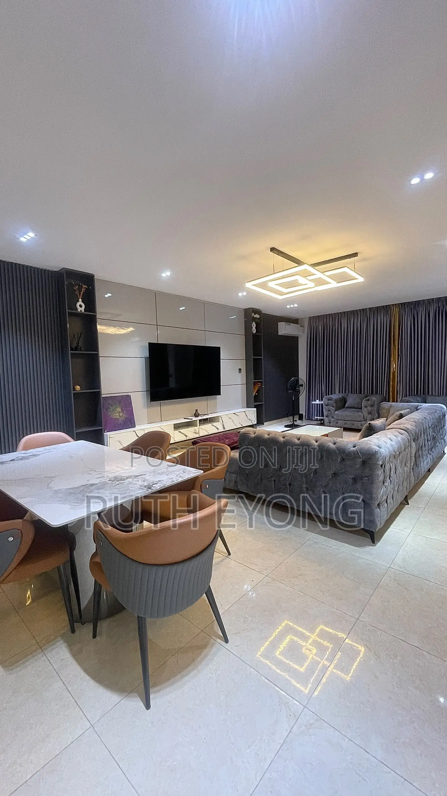 Furnished 4bdrm Duplex in Agungi for rent in Agungi
