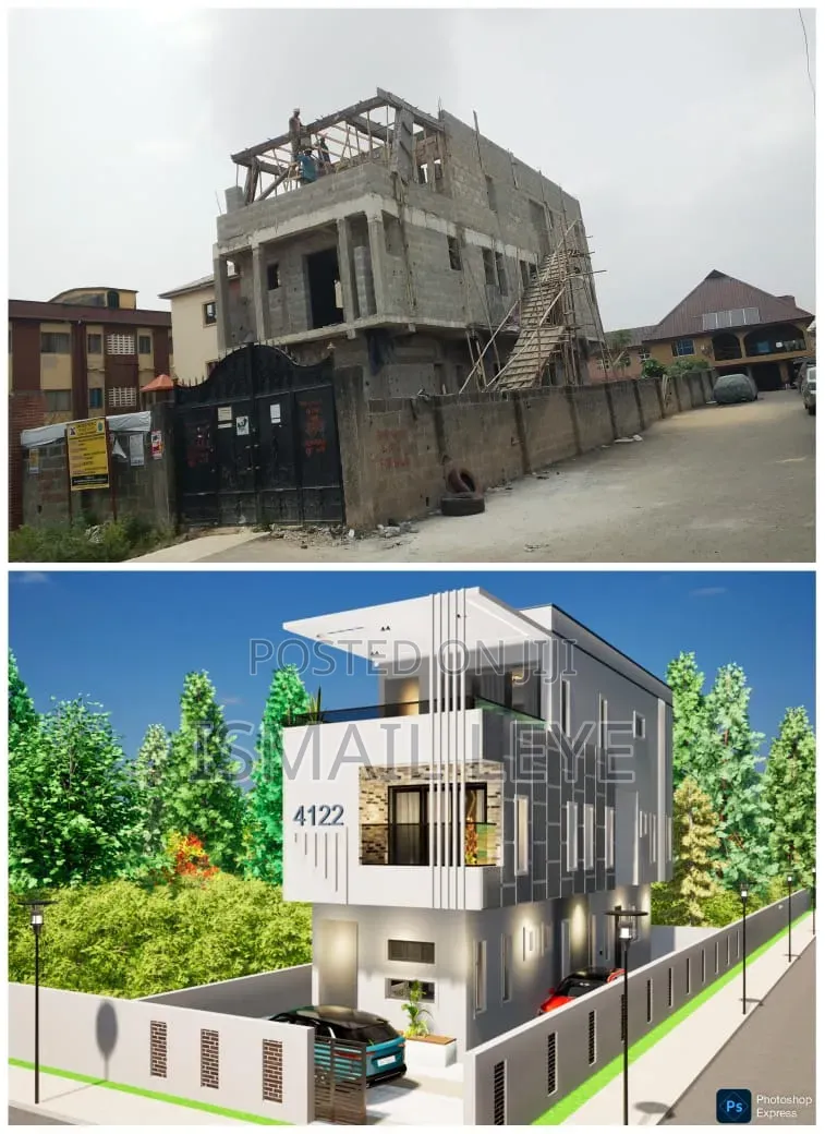 Furnished 5bdrm Duplex in Coker Estate, Ogba Bus-Stop for sale in Ogba Bus-Stop