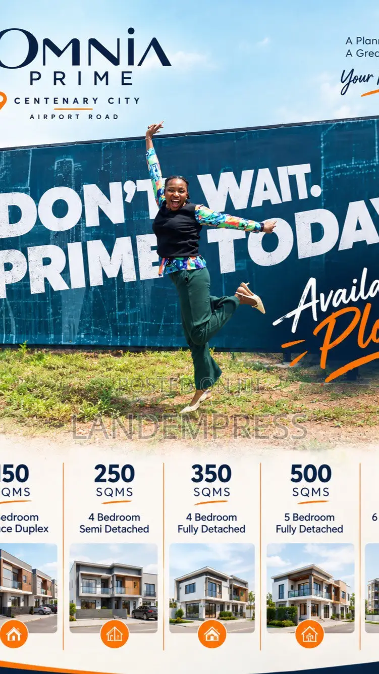 Serviced Plots of Land at Omnia Prime, Centenary City Abuja in FHA