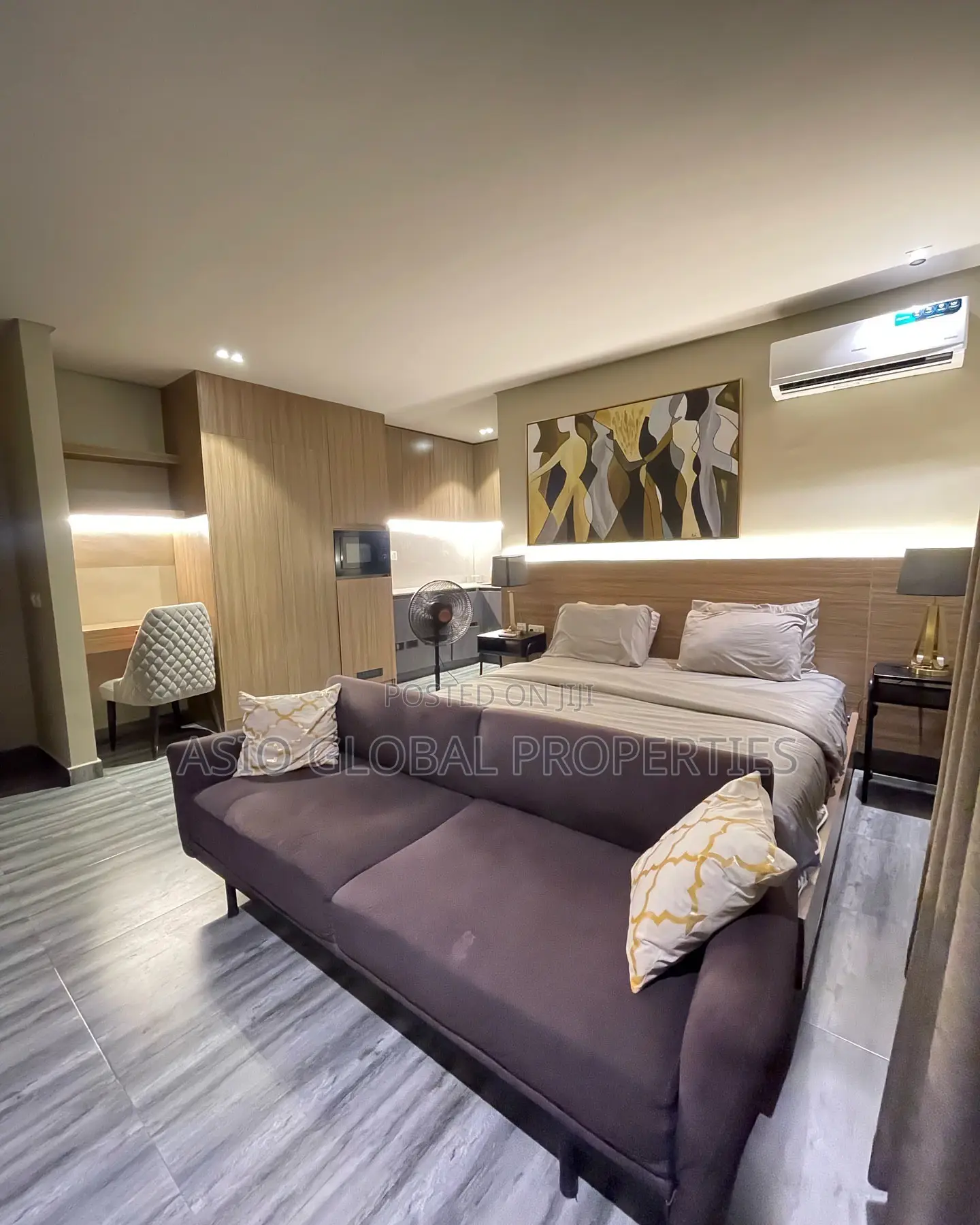 Modern Studio Apartment in Yaba in Yaba