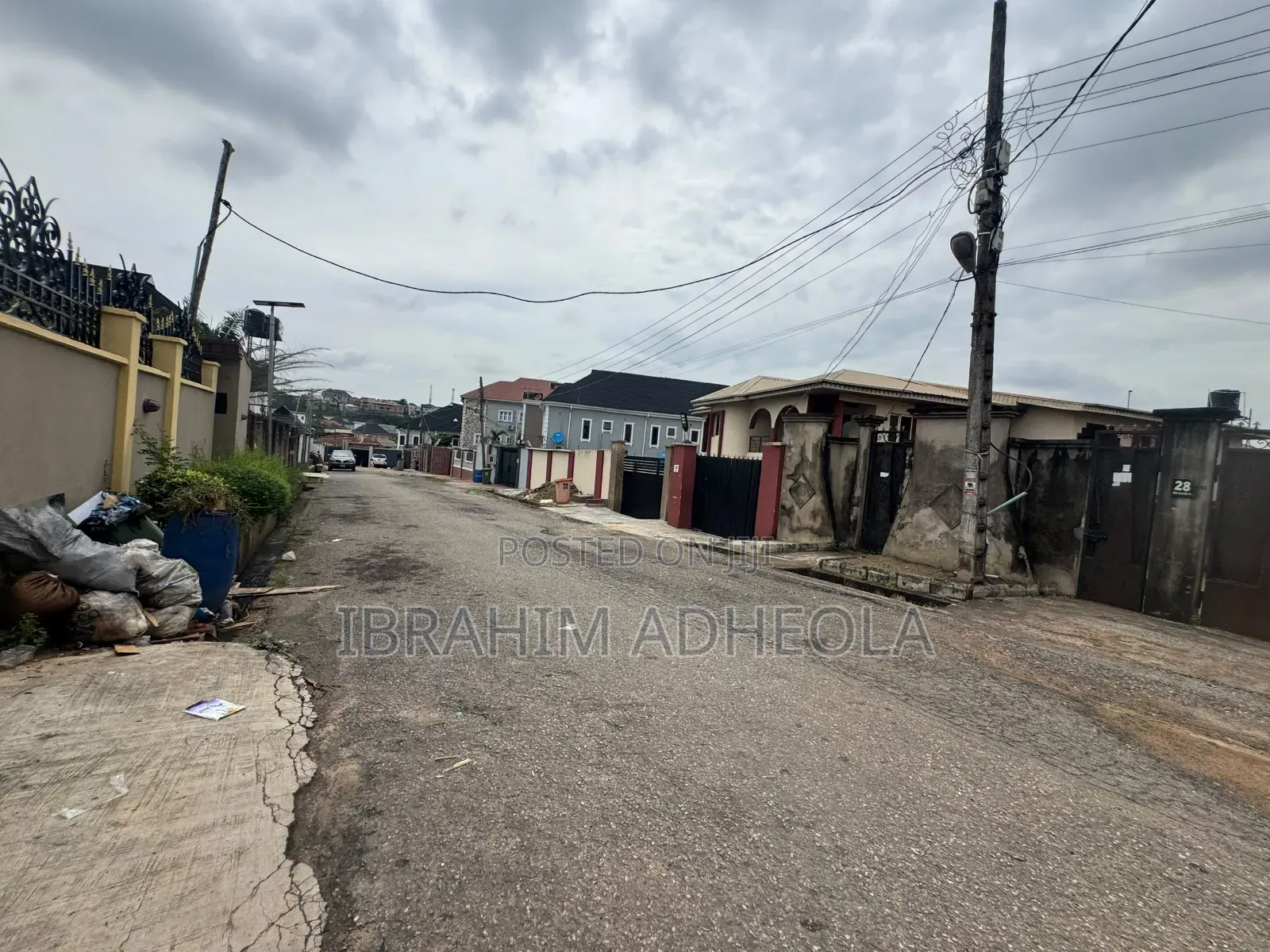 An Empty Dry Land Measuring 330sqm With A in Morgan Estate