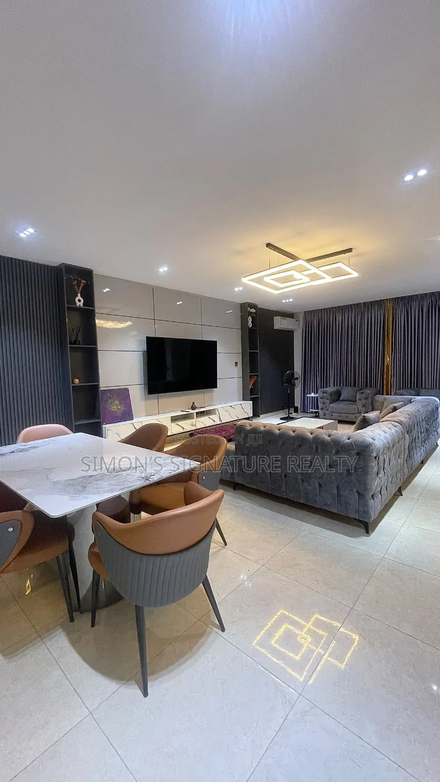 Furnished 4bdrm Townhouse / Terrace in Chevron for rent in Chevron
