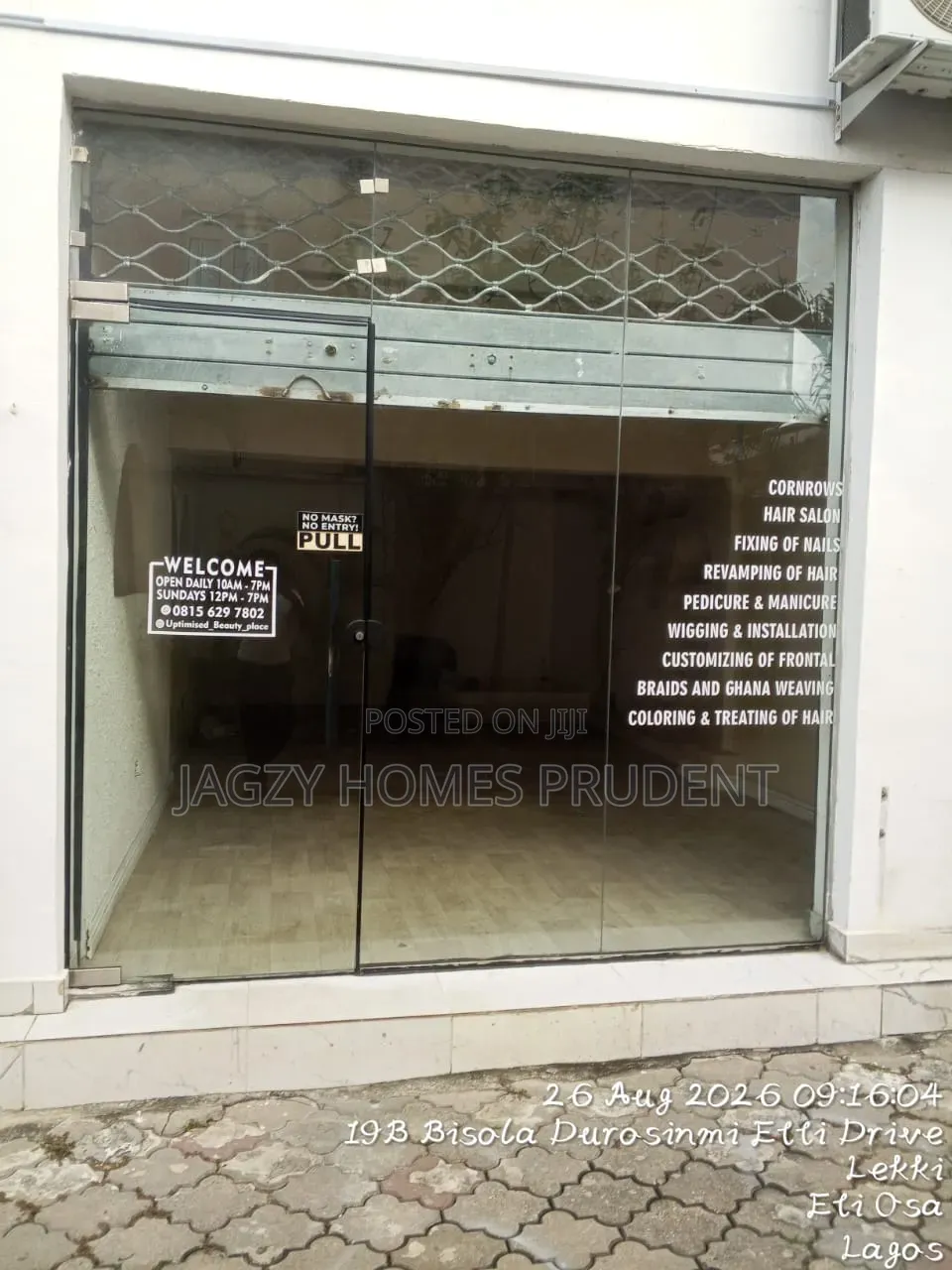 Available Shop Space for Rent in Lekki Phase 1